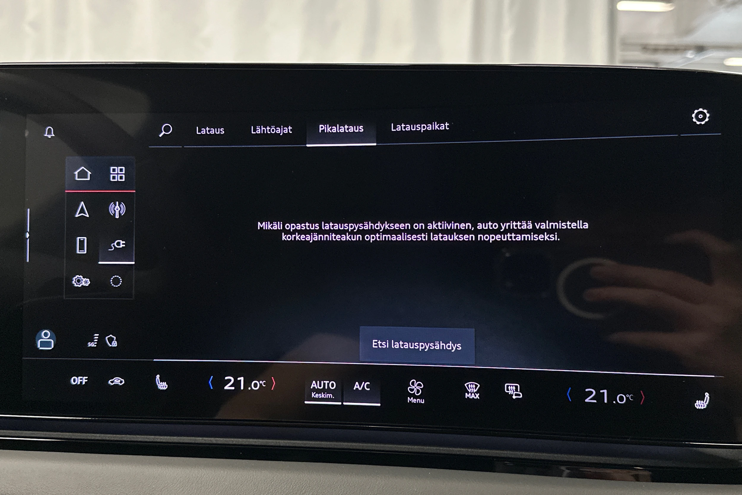 sininen Audi A6 e-tron 2025 kuva 26.