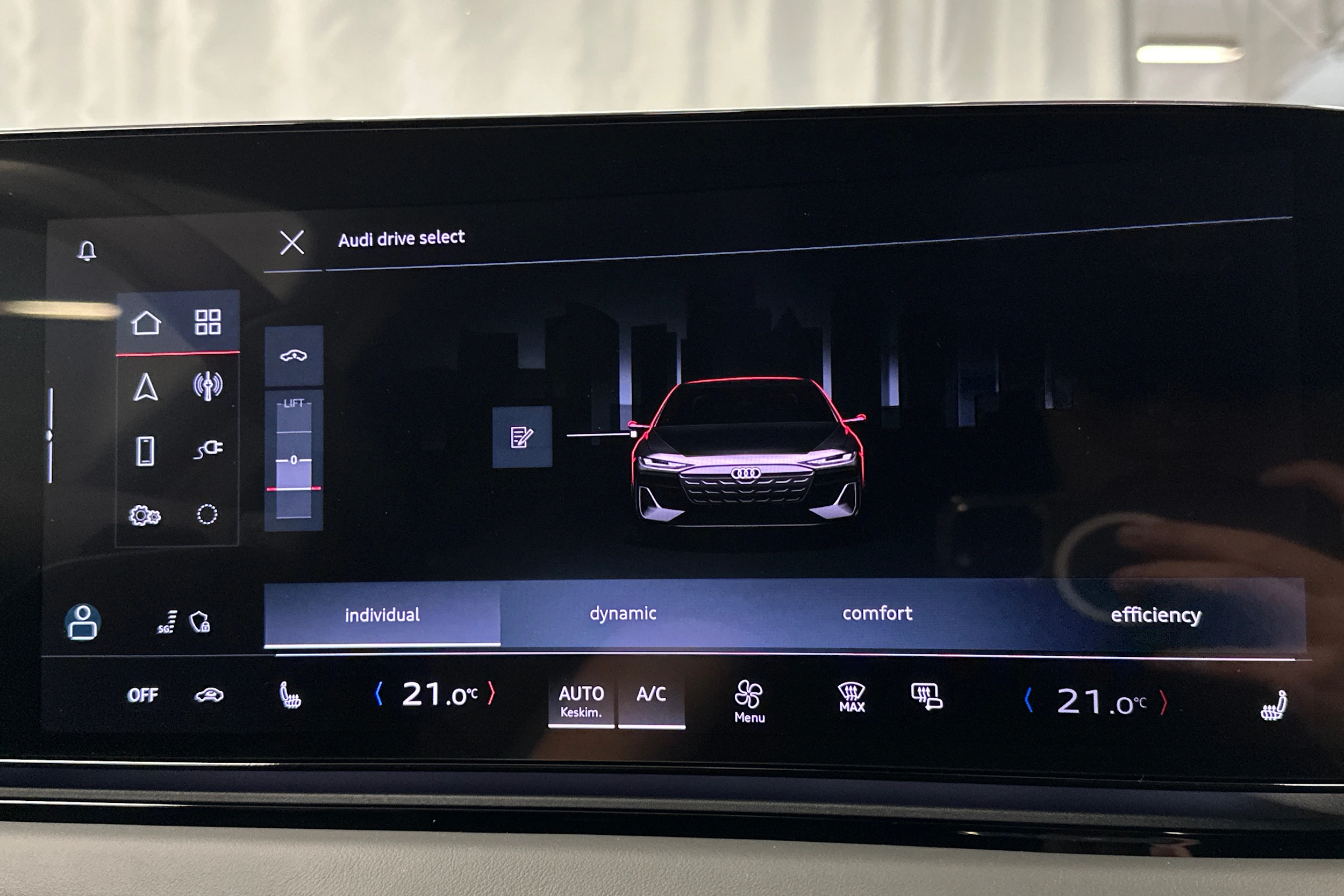 sininen Audi A6 e-tron 2025 kuva 33.