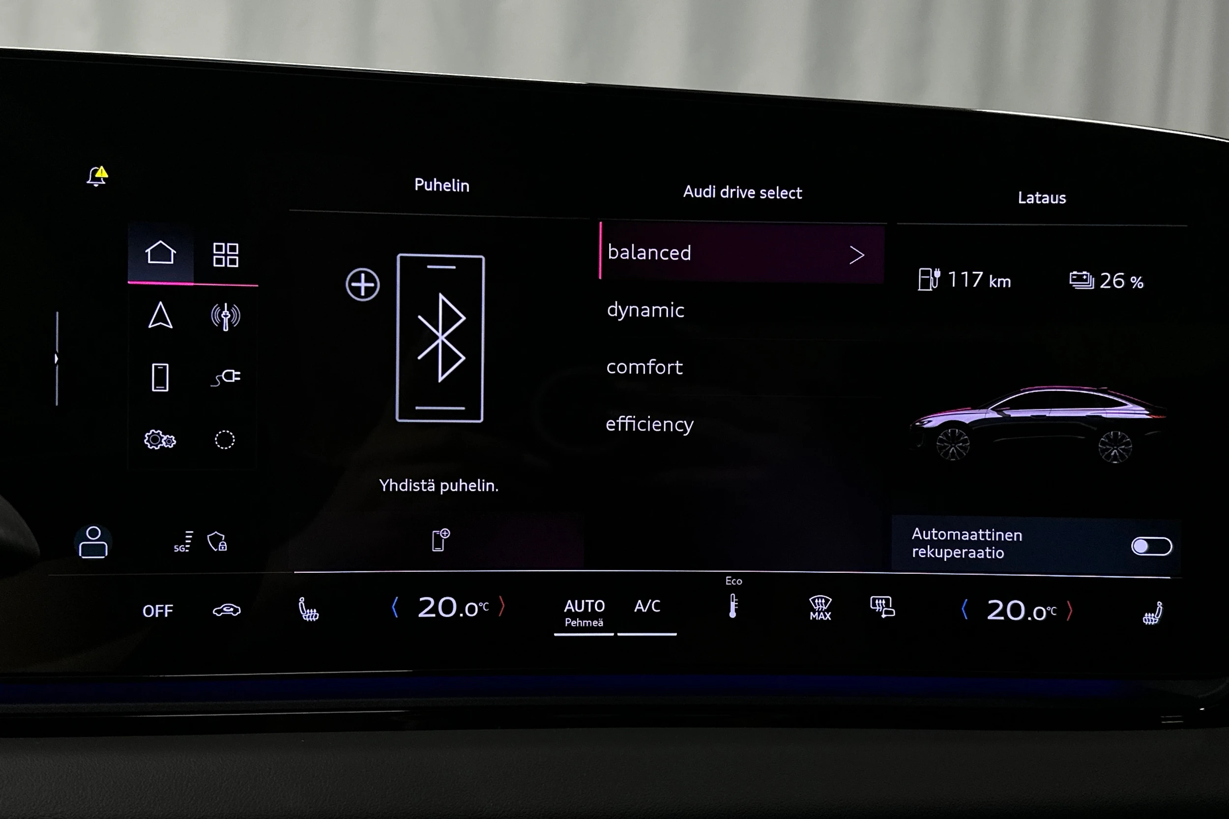 harmaa Audi A6 e-tron 2025 kuva 16.