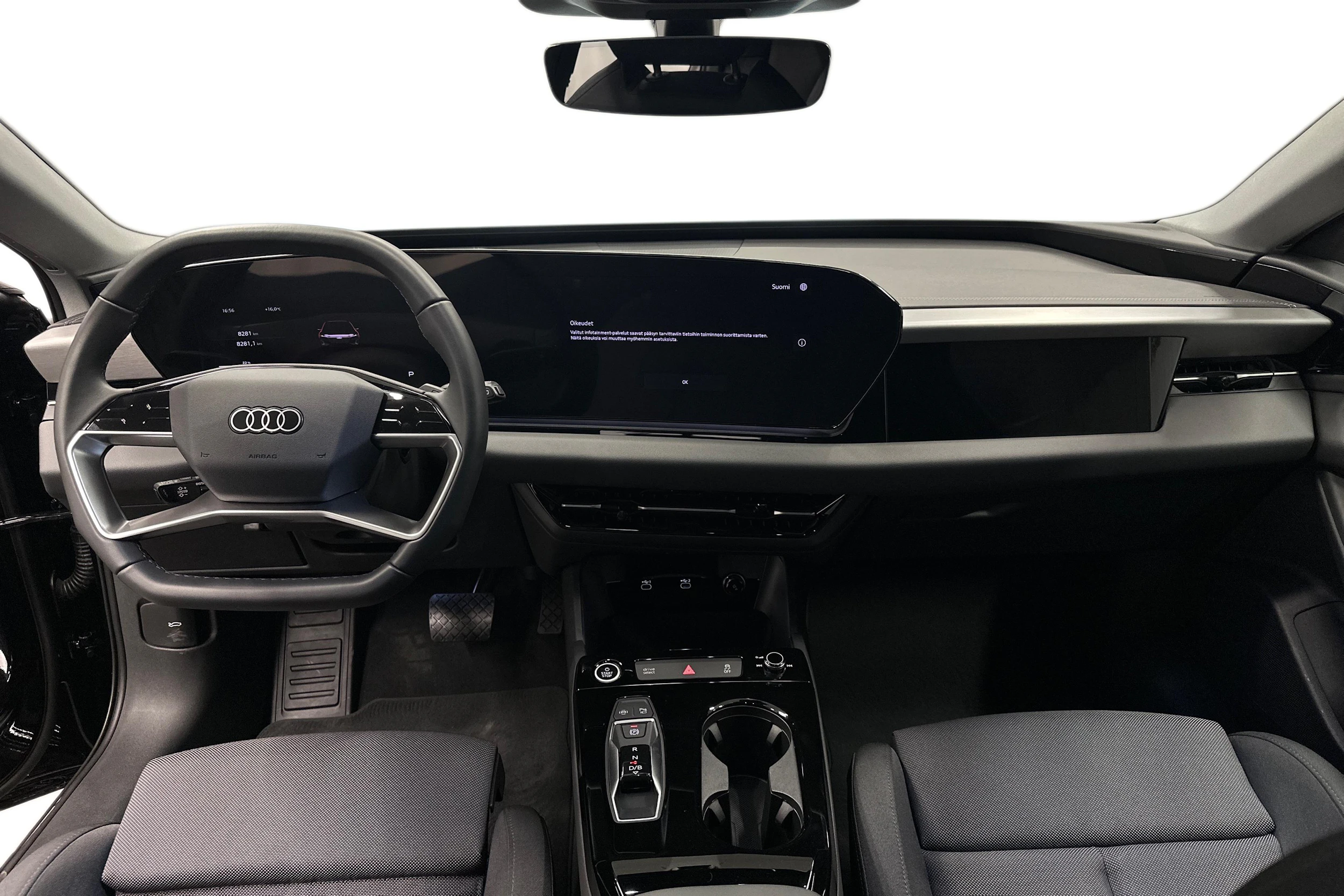 musta Audi A6 e-tron 2025 kuva 7.