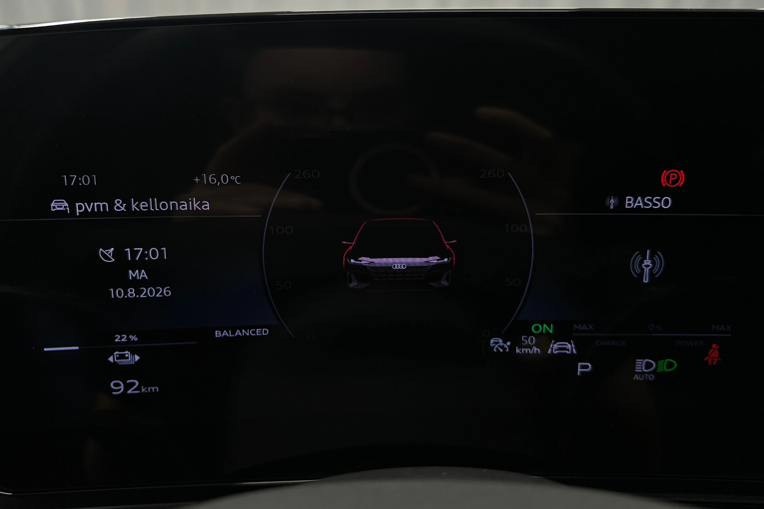 musta Audi A6 e-tron 2025 kuva 13.