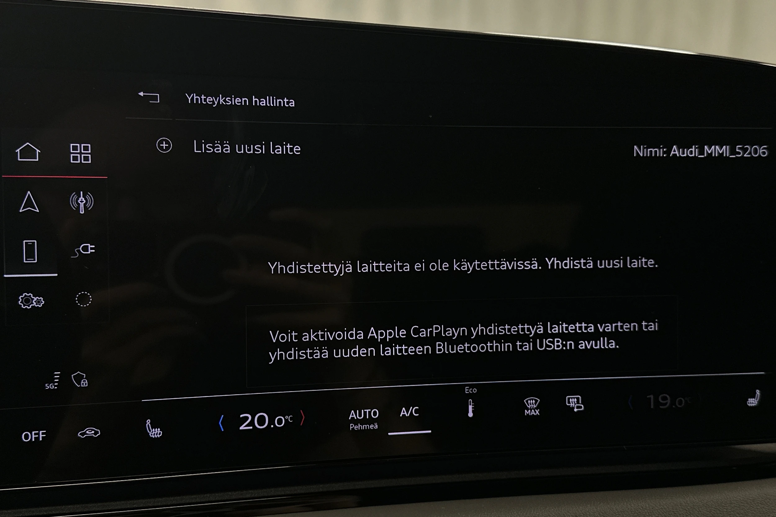 musta Audi A6 e-tron 2025 kuva 21.