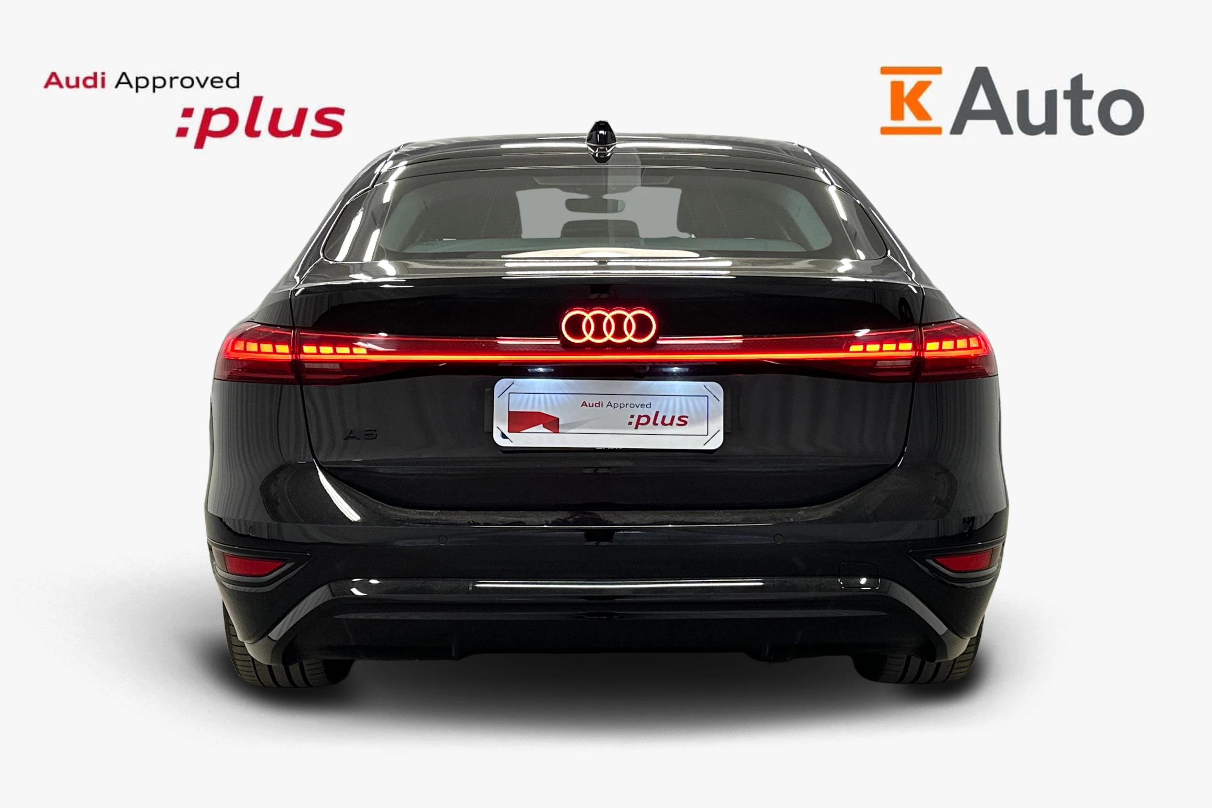 musta Audi A6 e-tron 2025 kuva 3.
