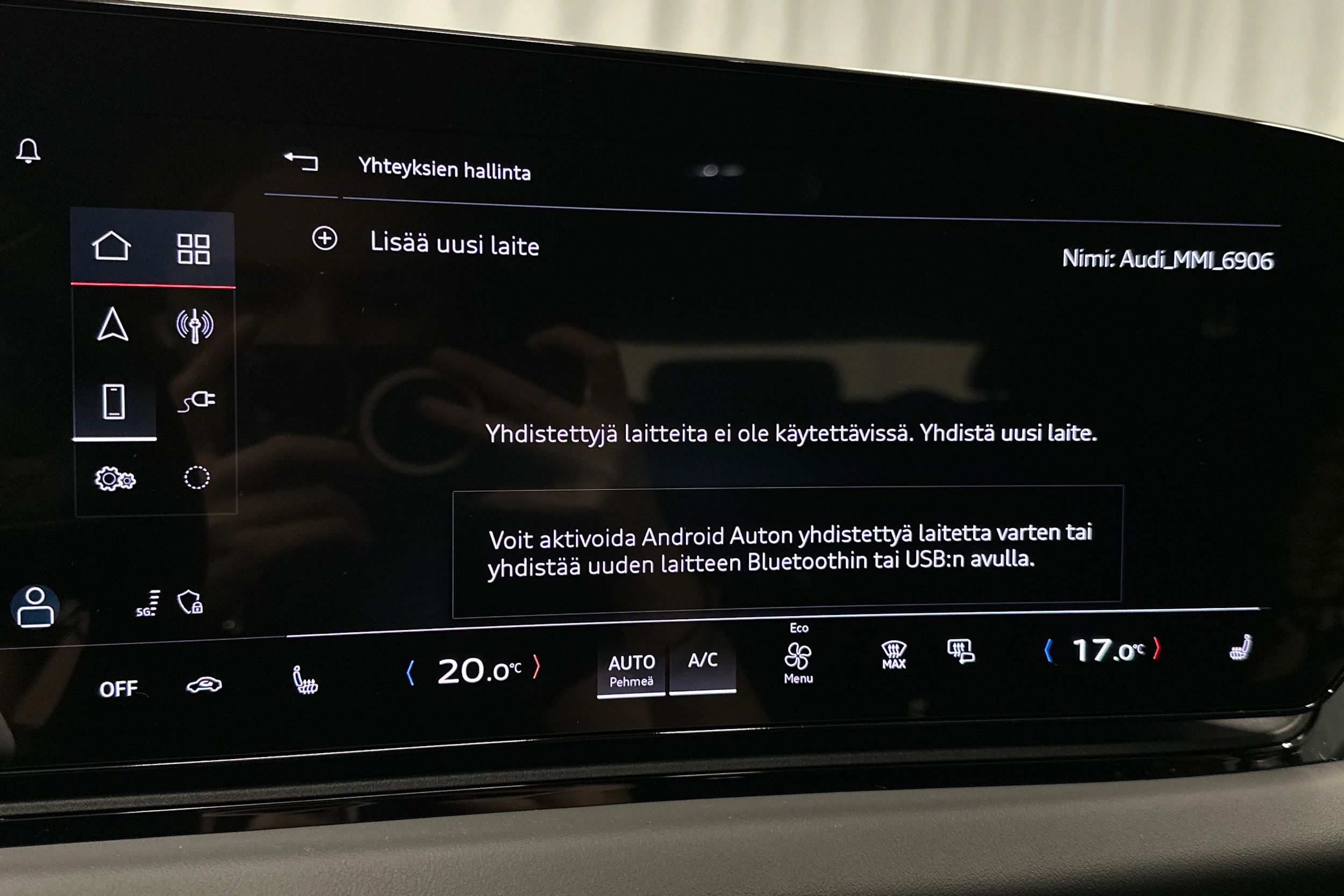 musta Audi A6 e-tron 2025 kuva 20.