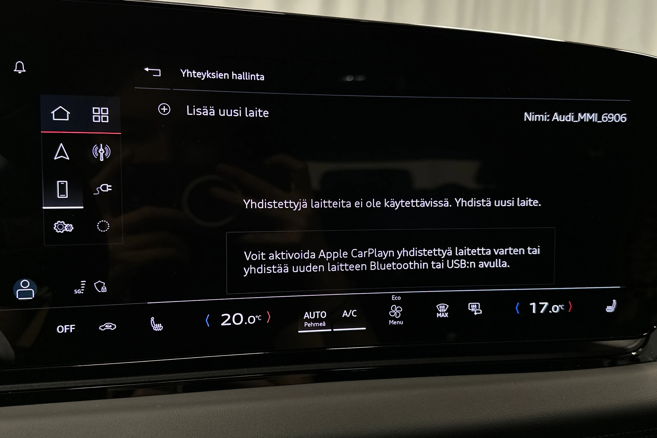 musta Audi A6 e-tron 2025 kuva 21.