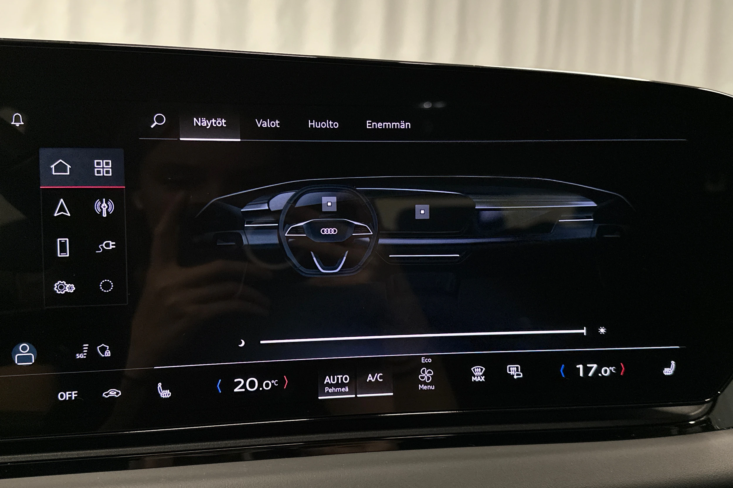 musta Audi A6 e-tron 2025 kuva 22.
