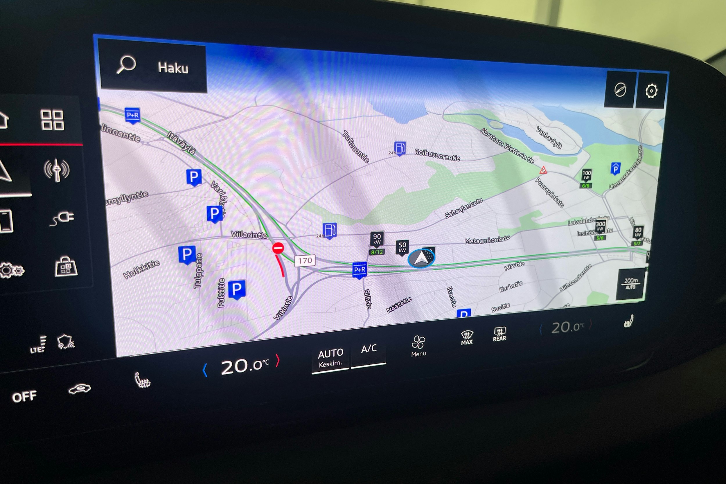 sininen Audi A6 e-tron 2025 kuva 15.