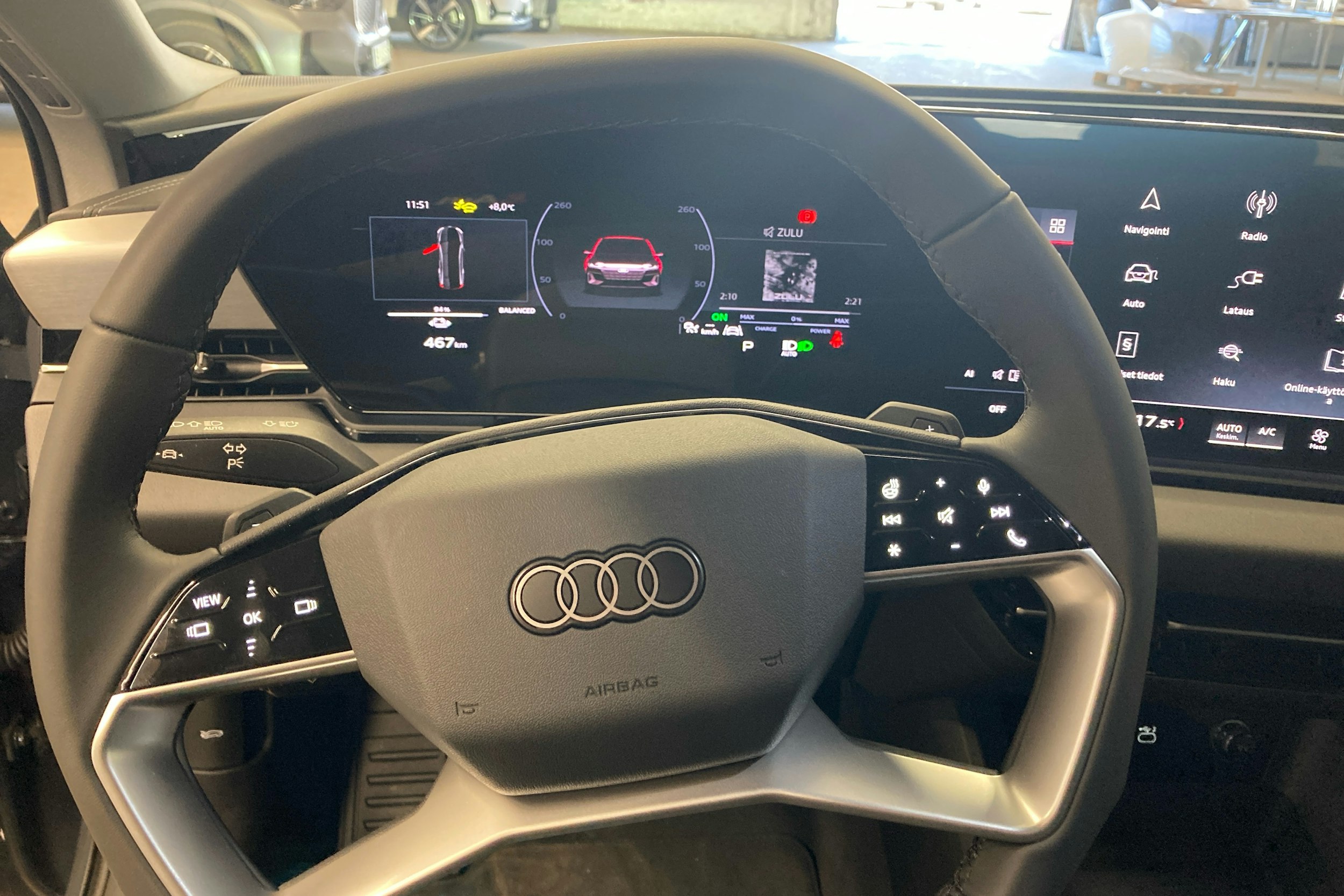 Harmaa Audi A6 e-tron 2025 kuva 14.