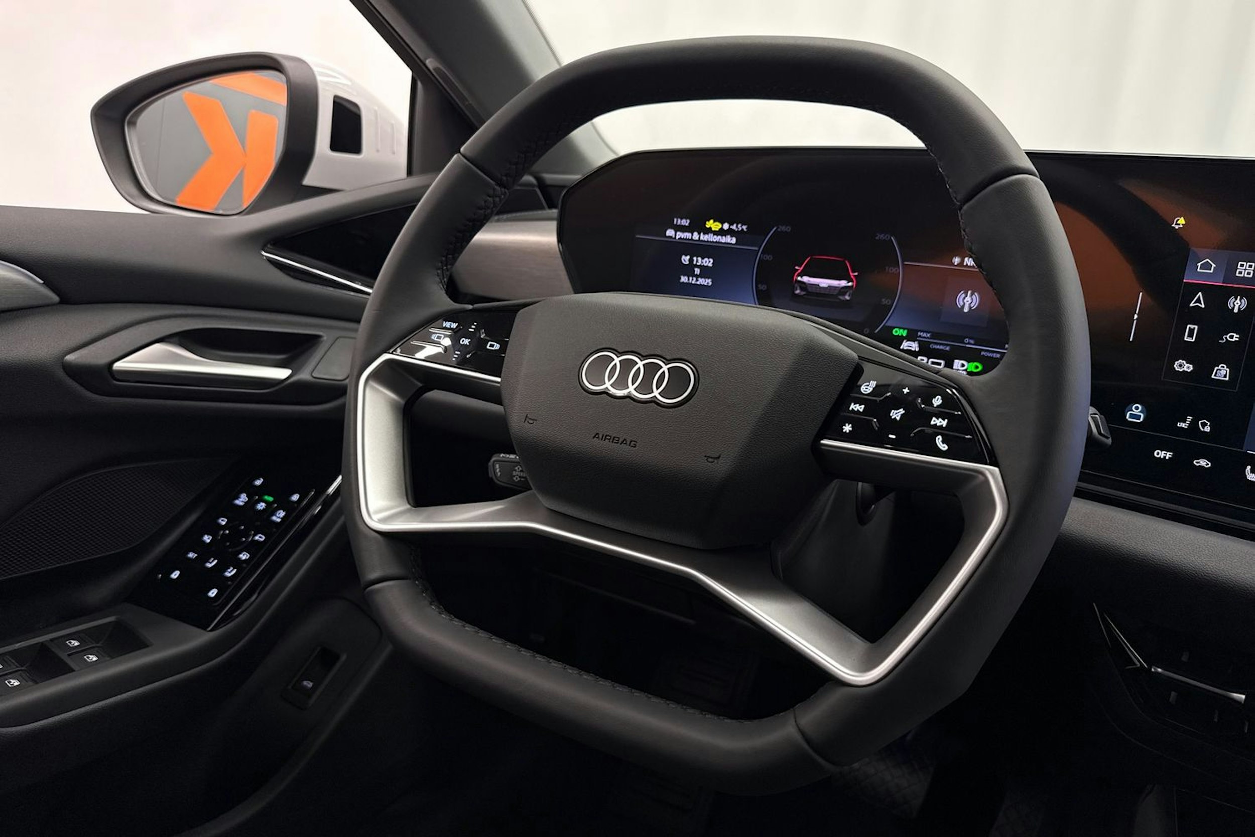 met. valkoinen Audi A6 e-tron 2025 kuva 14.