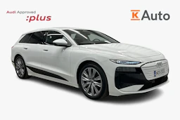 valkoinen Audi A6 e-tron 2025 kuva 1.