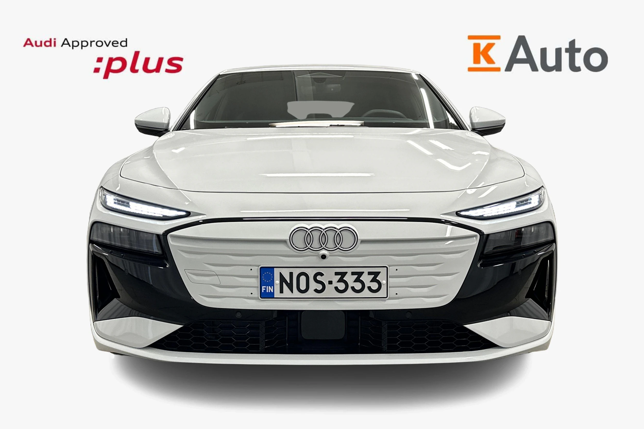 valkoinen Audi A6 e-tron 2025 kuva 4.