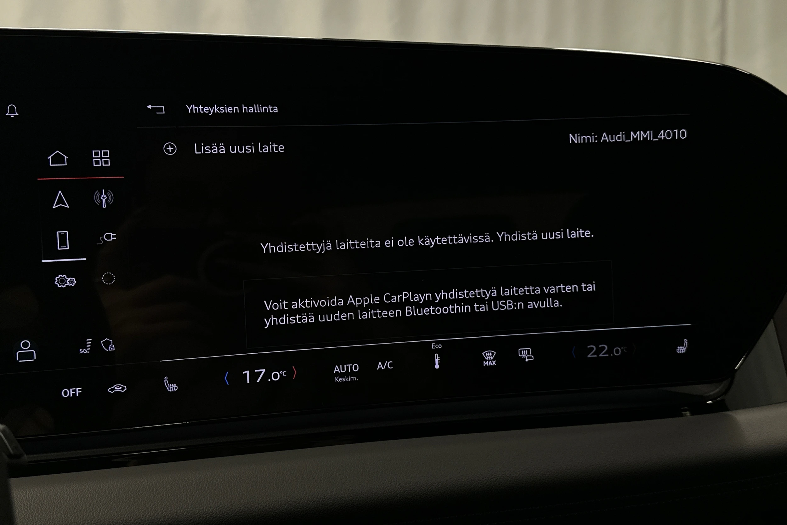 valkoinen Audi A6 e-tron 2025 kuva 22.