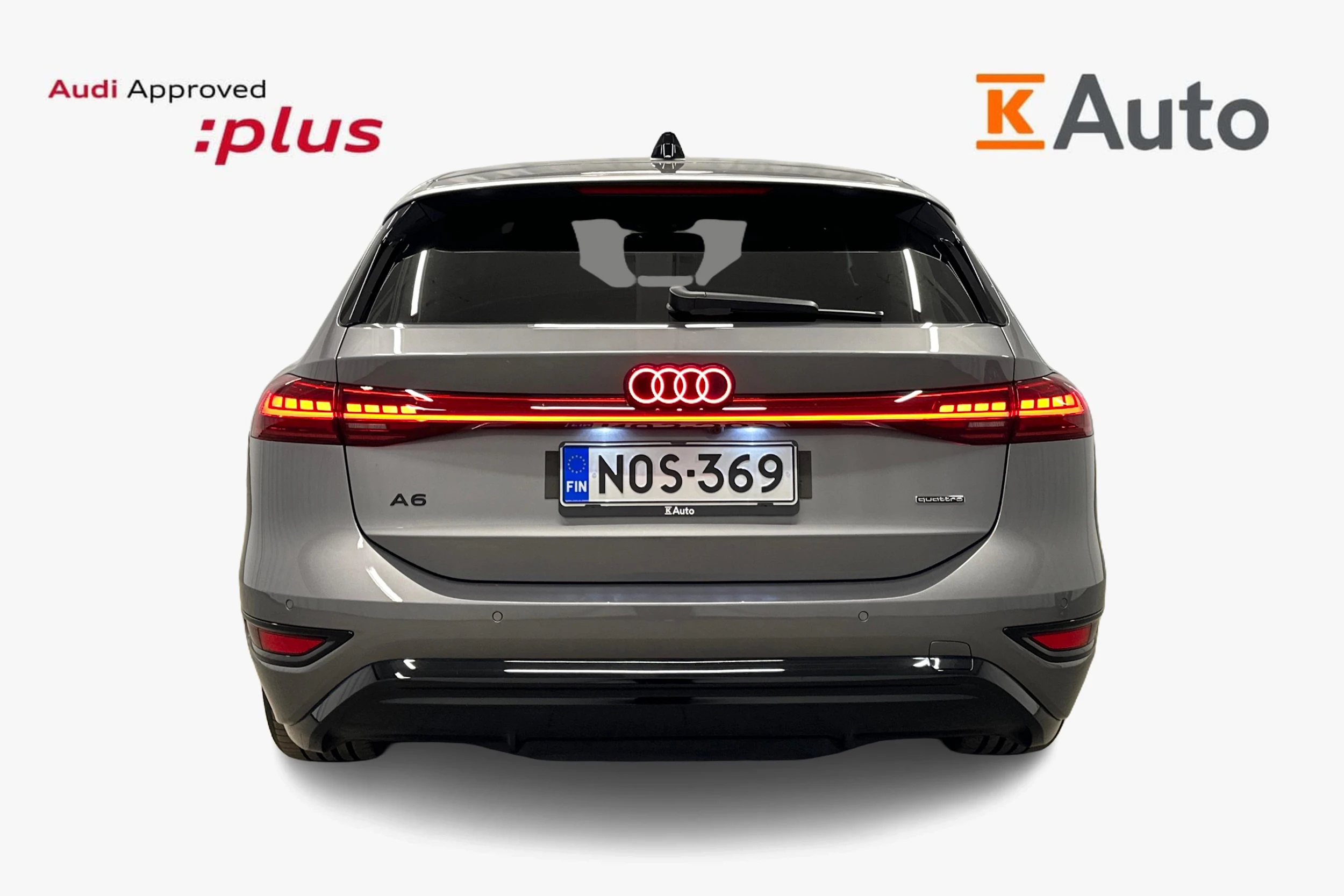 harmaa Audi A6 e-tron 2025 kuva 3.