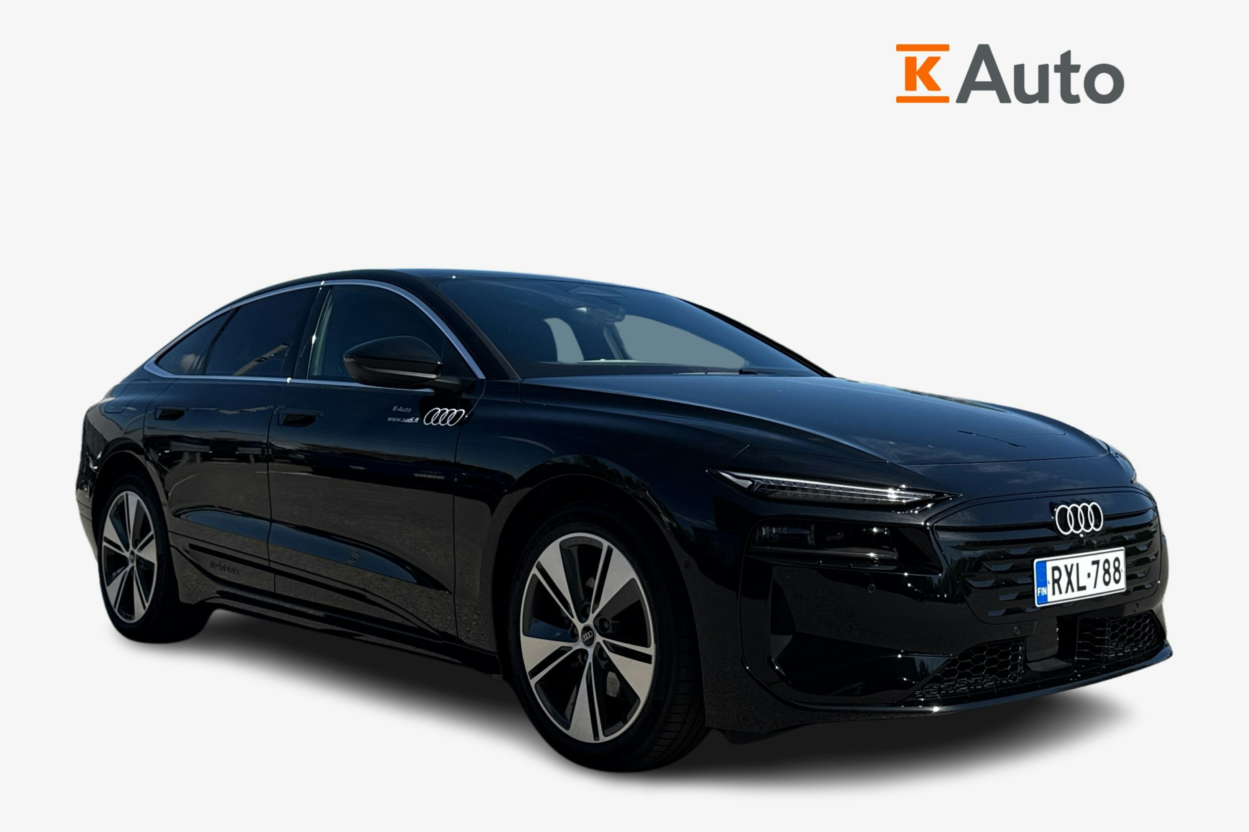 musta Audi A6 e-tron 2025 kuva 1.
