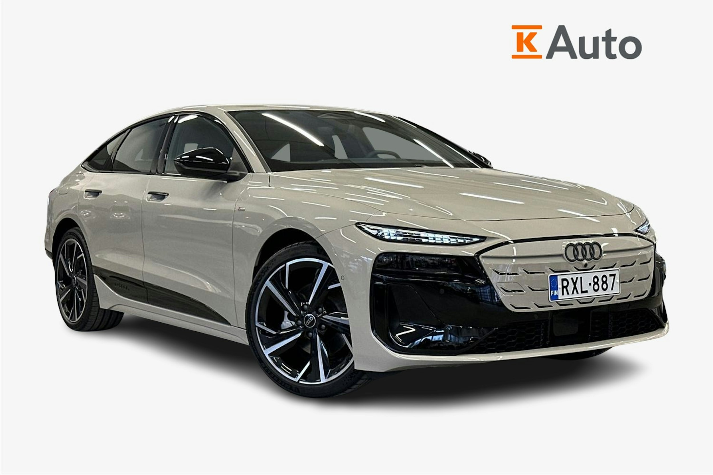 met. ruskea (beige) Audi A6 e-tron 2025 kuva 1.