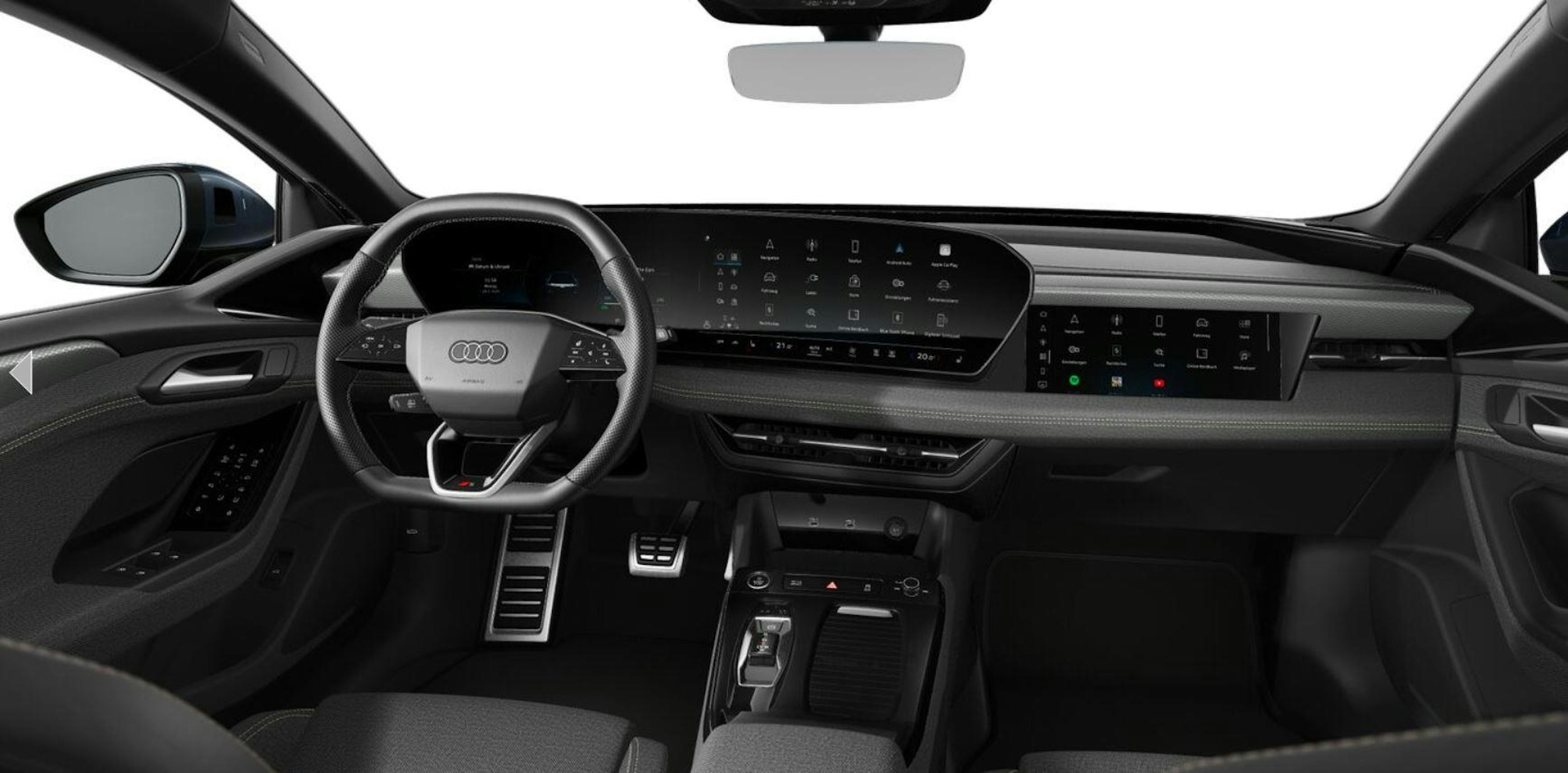 sininen Audi A6 e-tron 2025 kuva 3.
