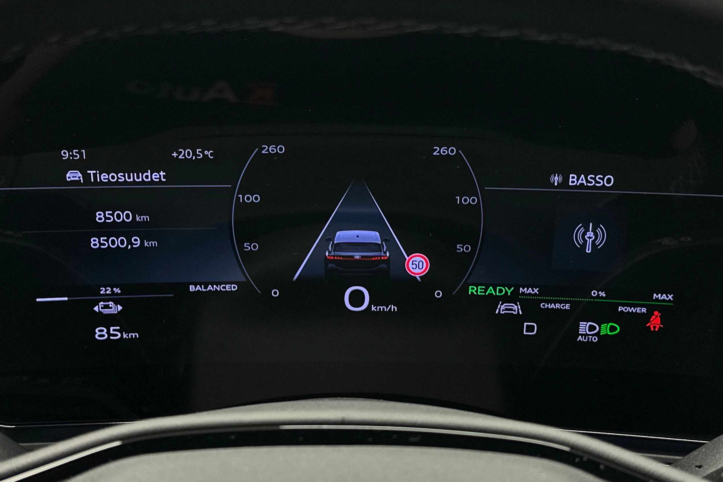 musta Audi A6 e-tron 2025 kuva 13.
