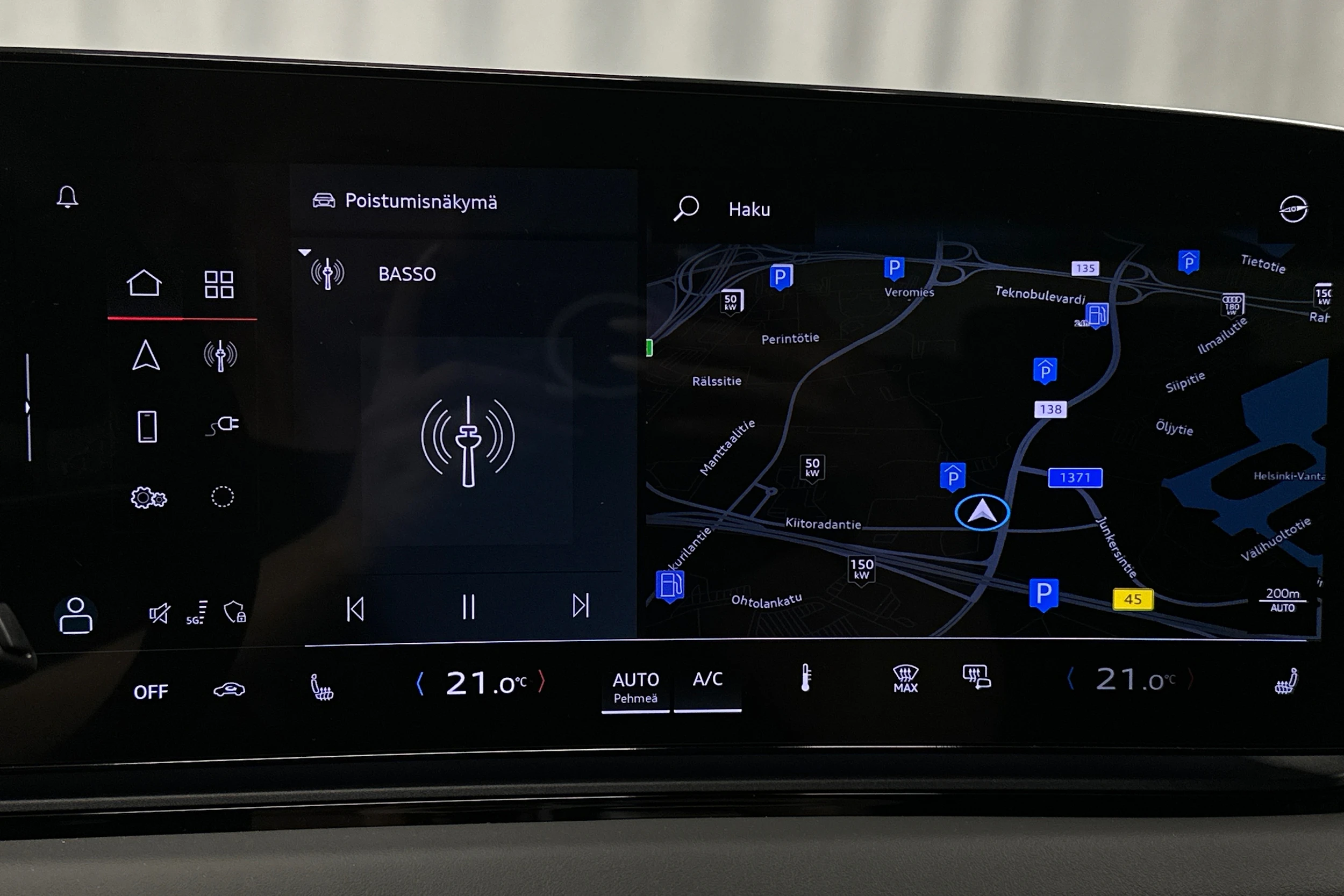 musta Audi A6 e-tron 2025 kuva 17.