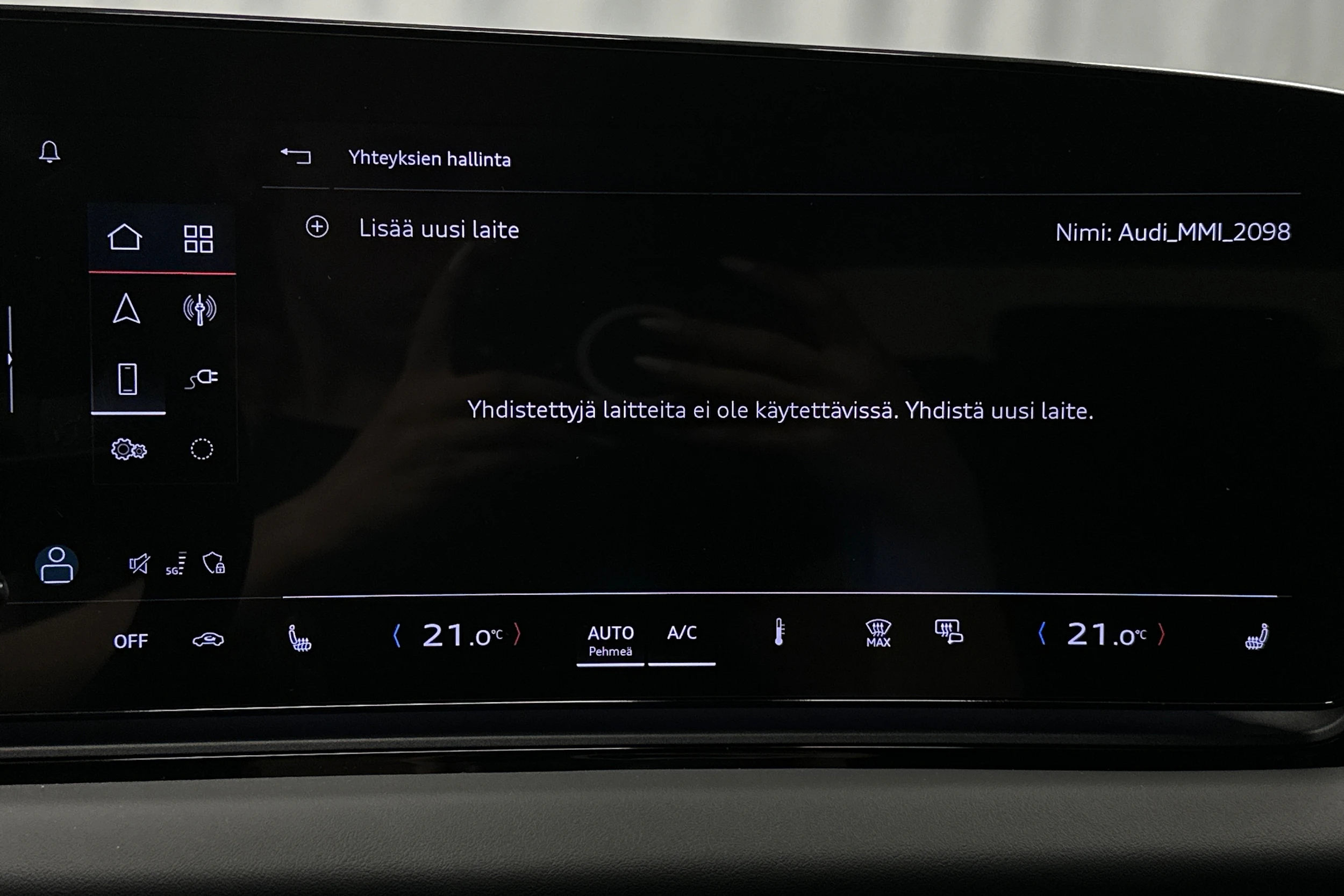 musta Audi A6 e-tron 2025 kuva 22.