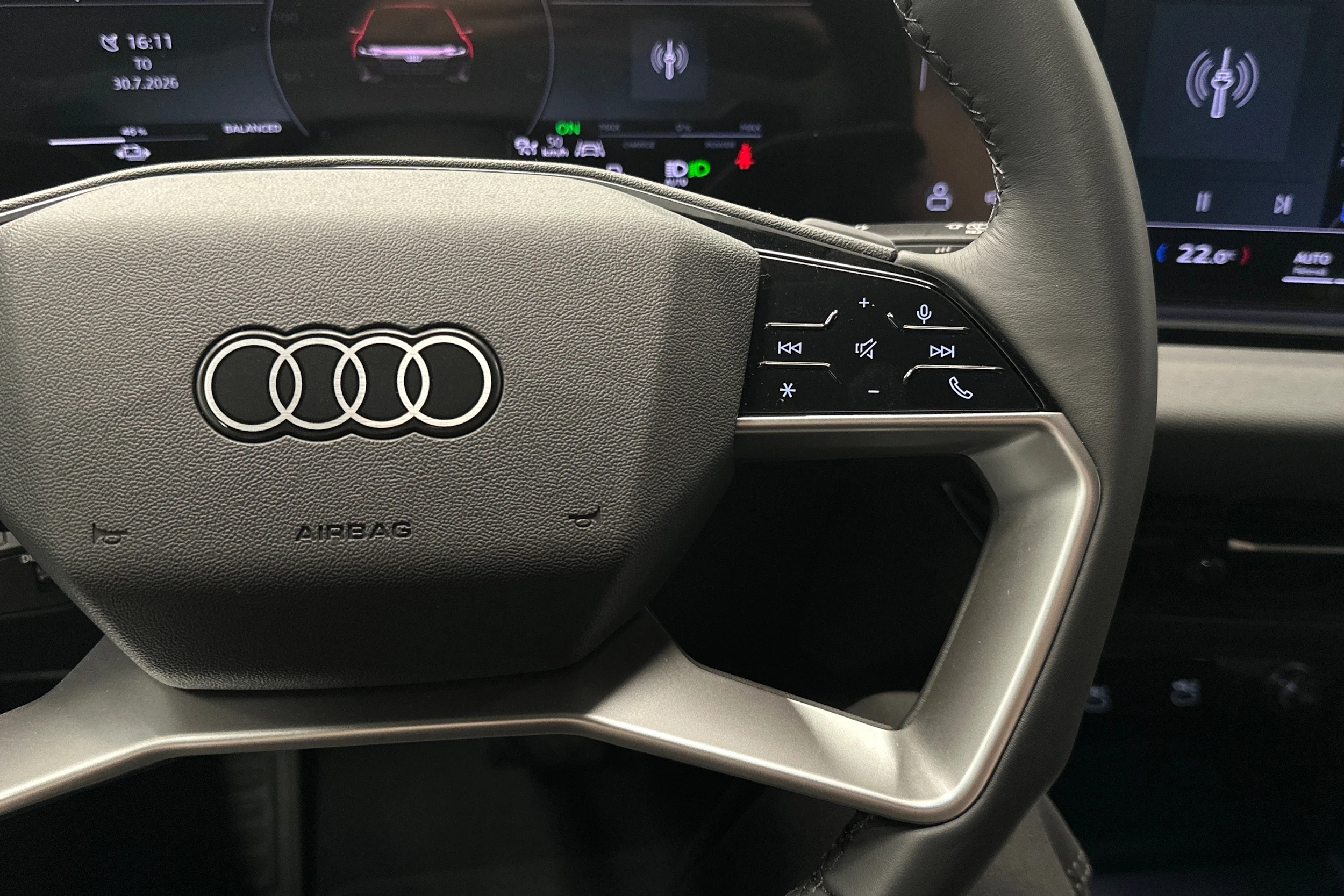 sininen Audi A6 e-tron 2025 kuva 12.