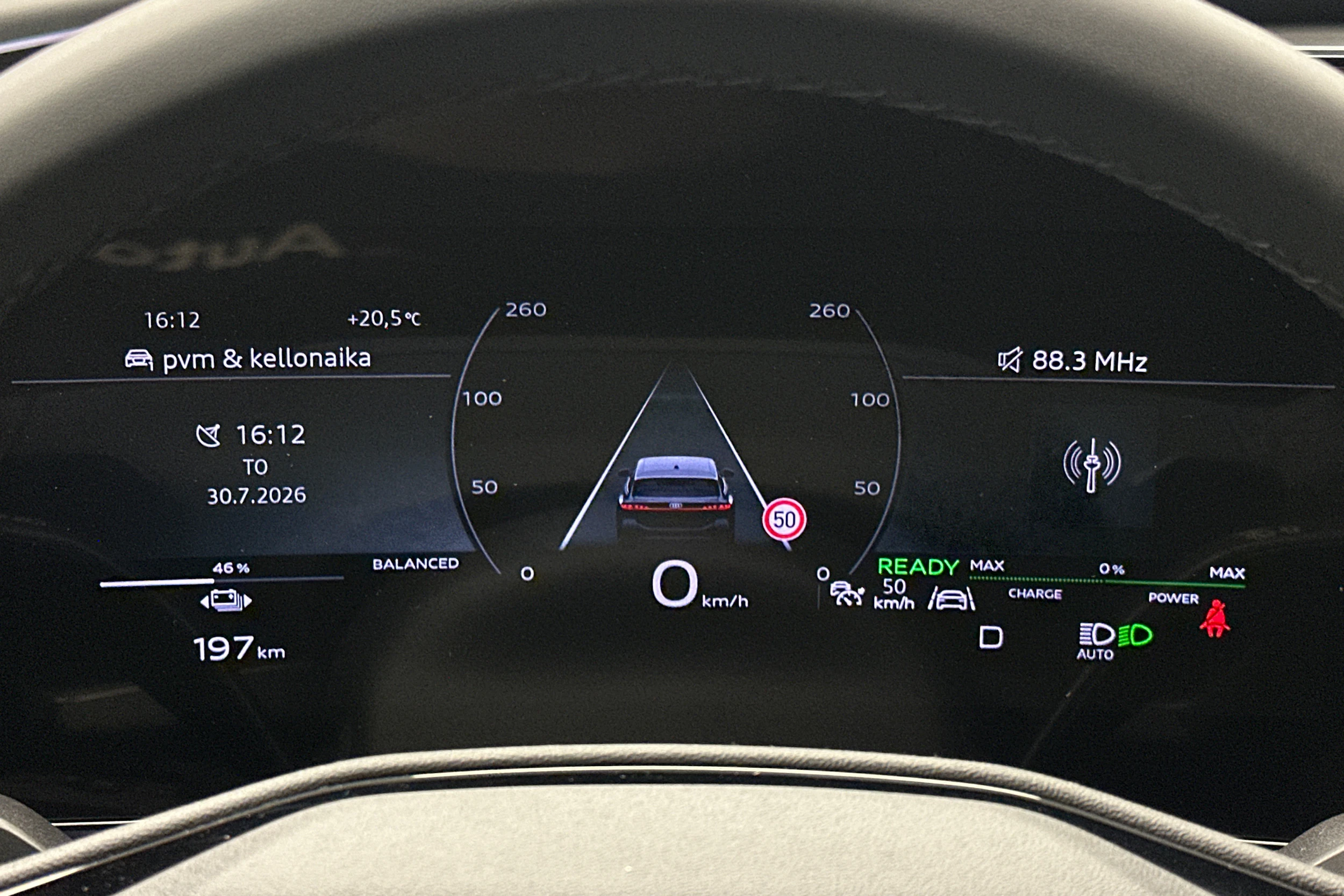 sininen Audi A6 e-tron 2025 kuva 13.