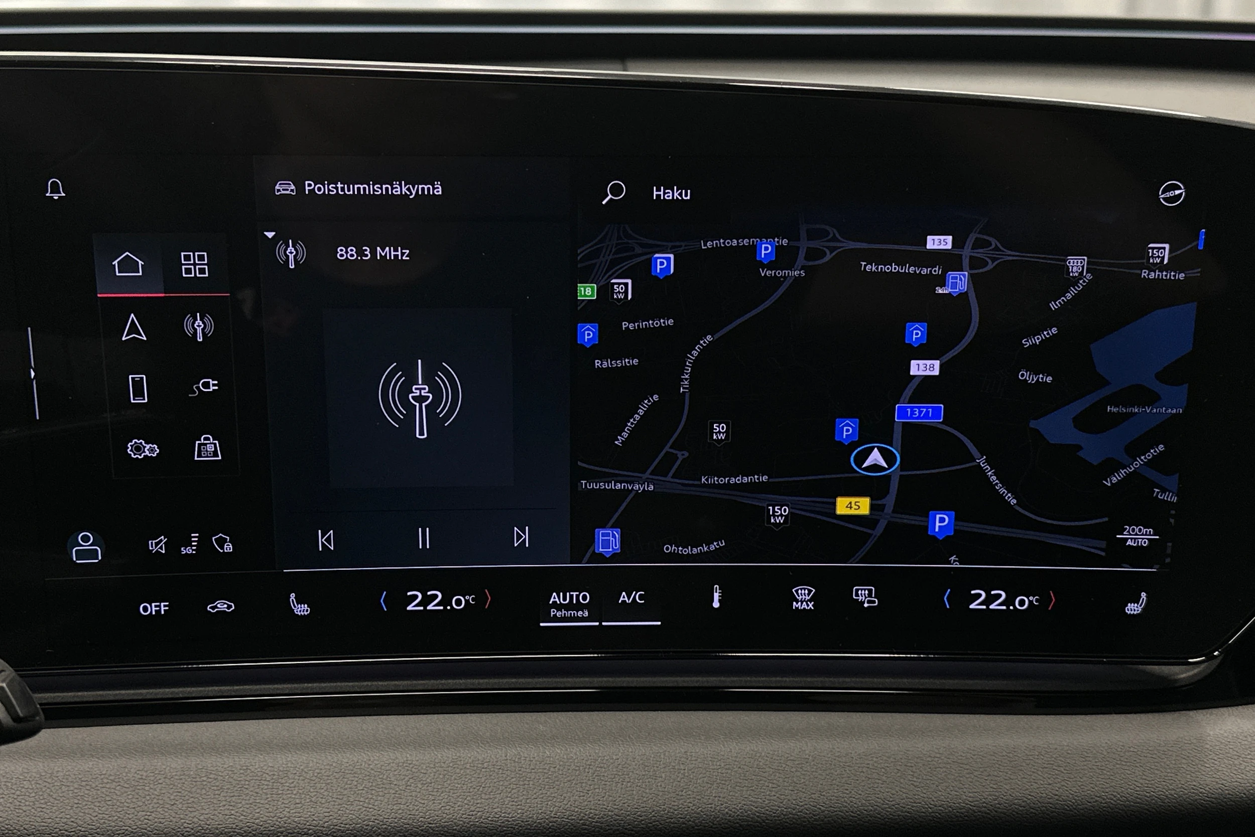 sininen Audi A6 e-tron 2025 kuva 17.