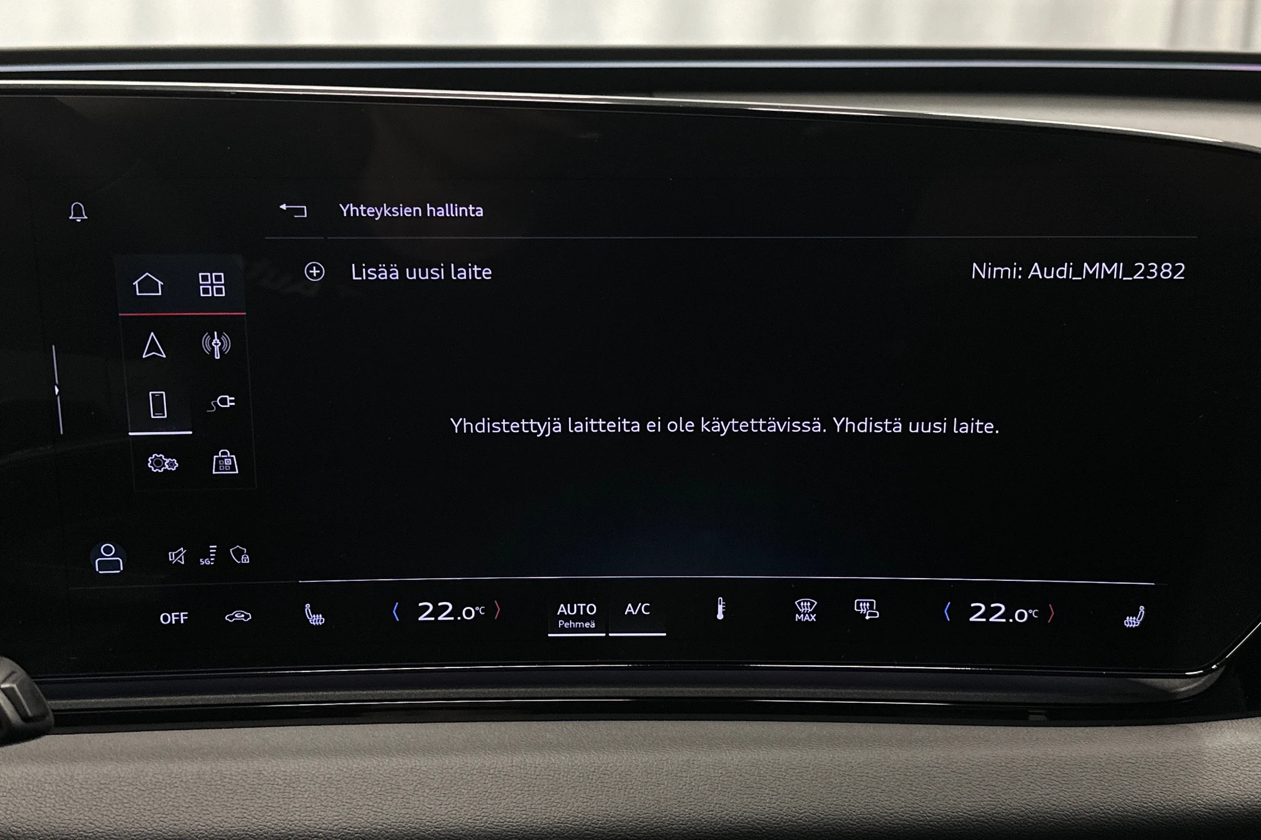 sininen Audi A6 e-tron 2025 kuva 22.