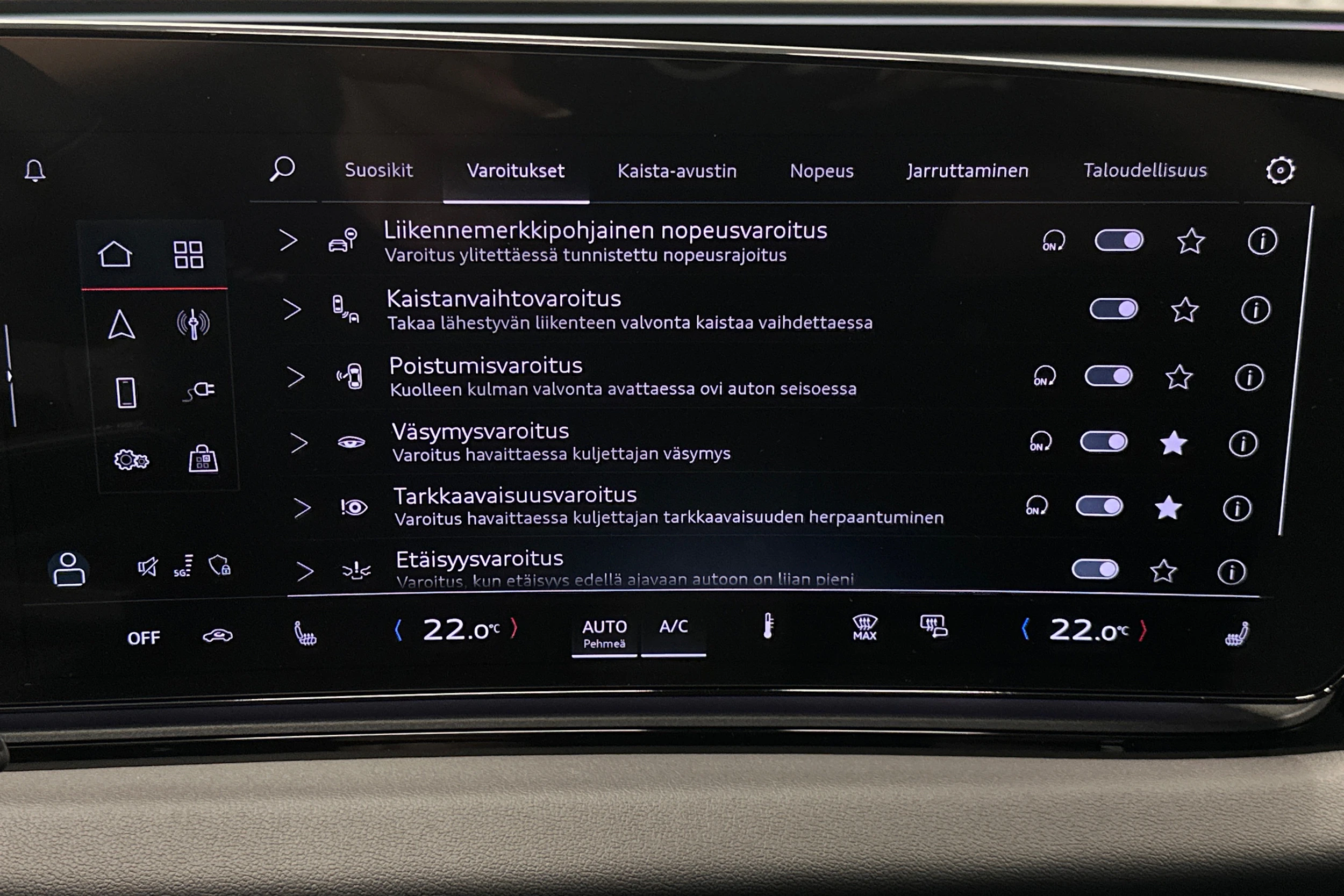 sininen Audi A6 e-tron 2025 kuva 24.