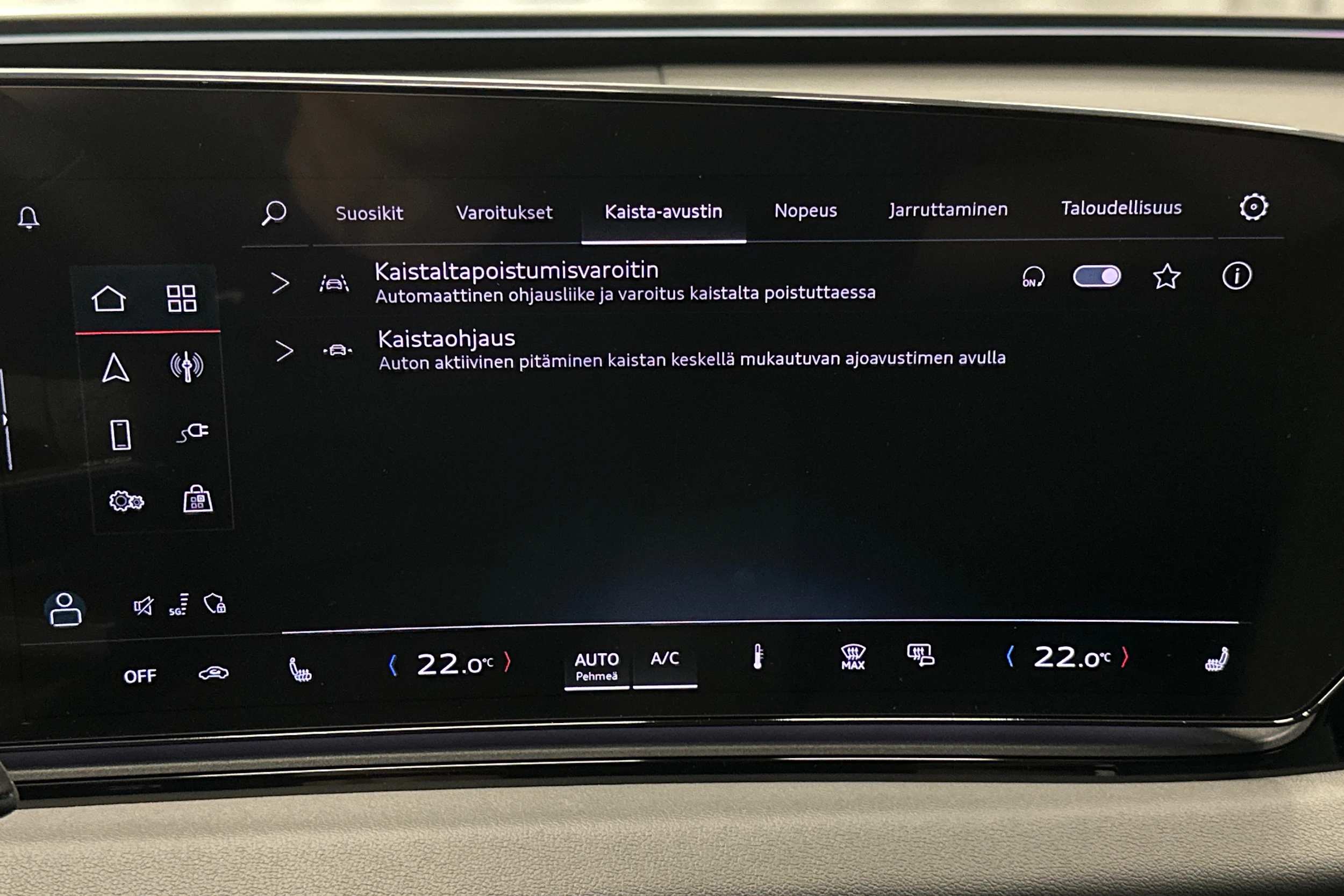 sininen Audi A6 e-tron 2025 kuva 25.