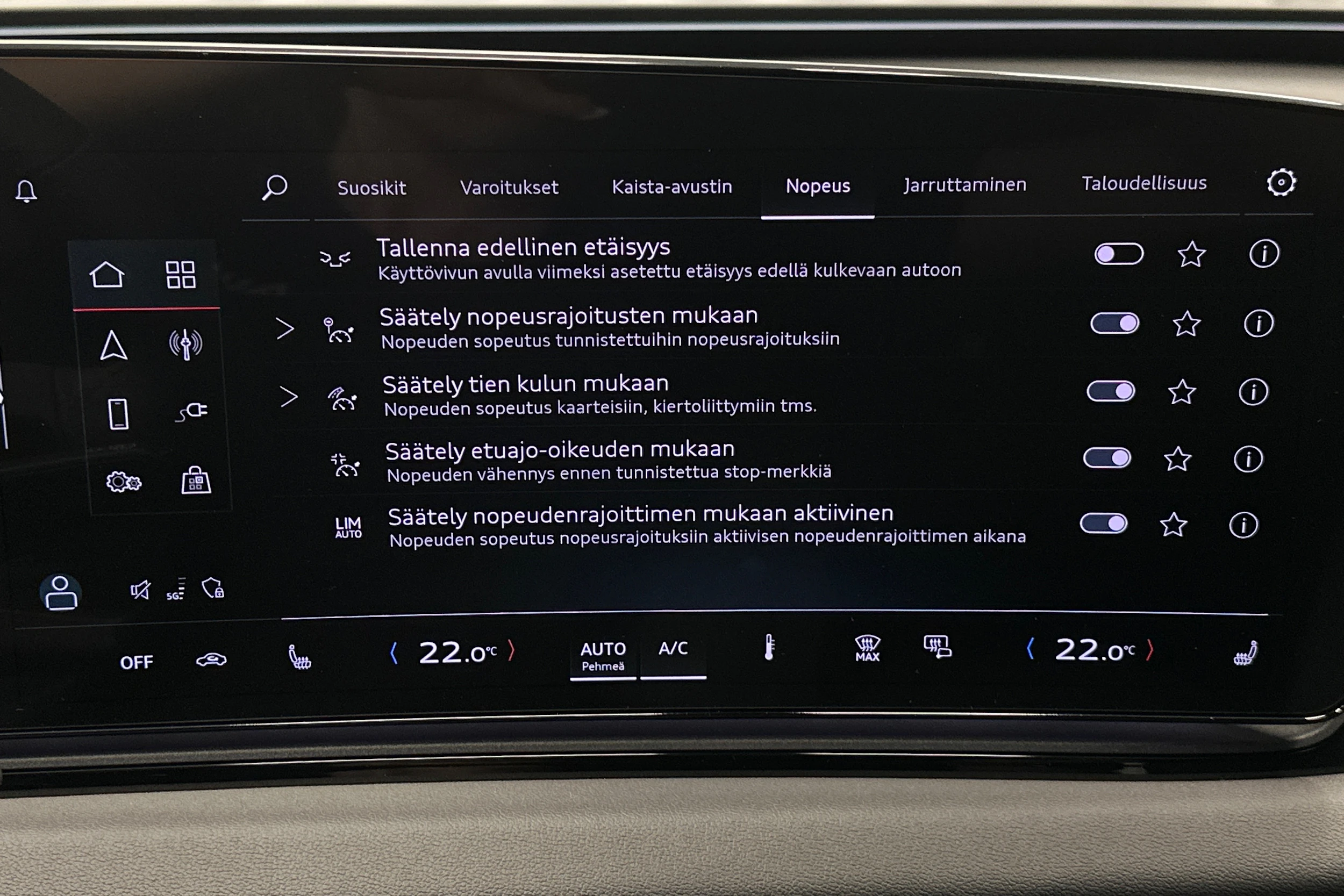 sininen Audi A6 e-tron 2025 kuva 26.