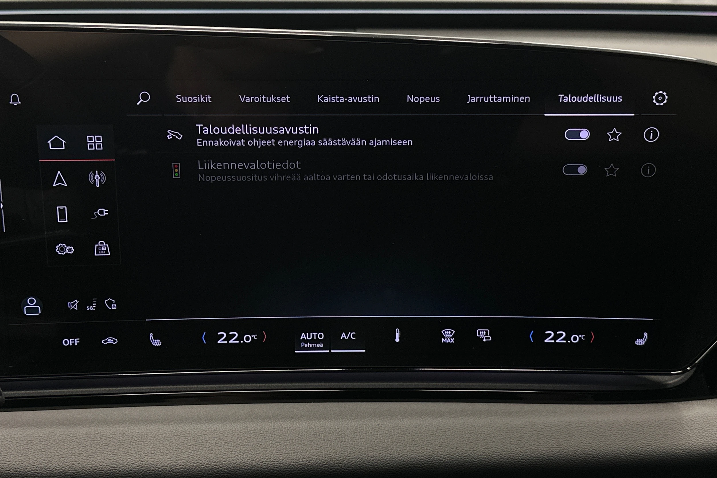 sininen Audi A6 e-tron 2025 kuva 28.