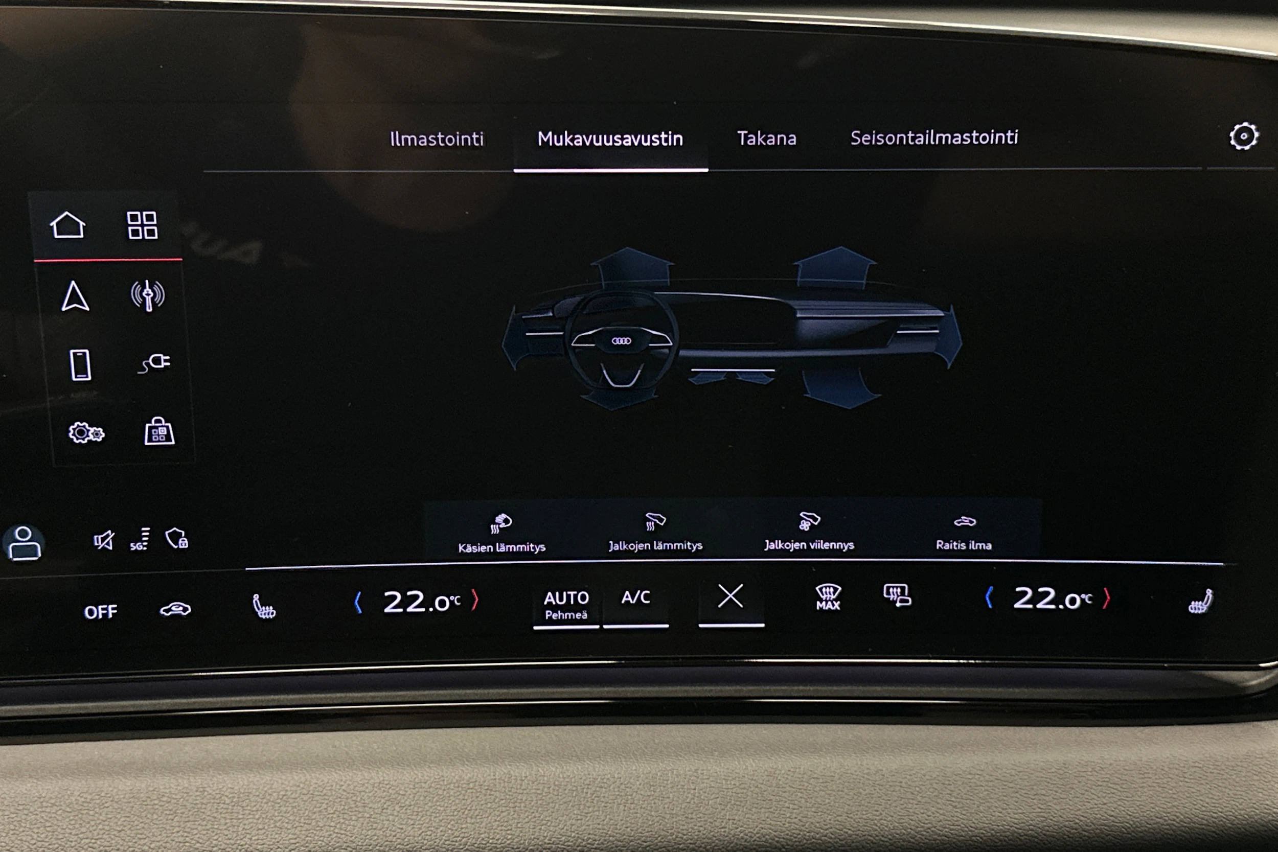 sininen Audi A6 e-tron 2025 kuva 30.