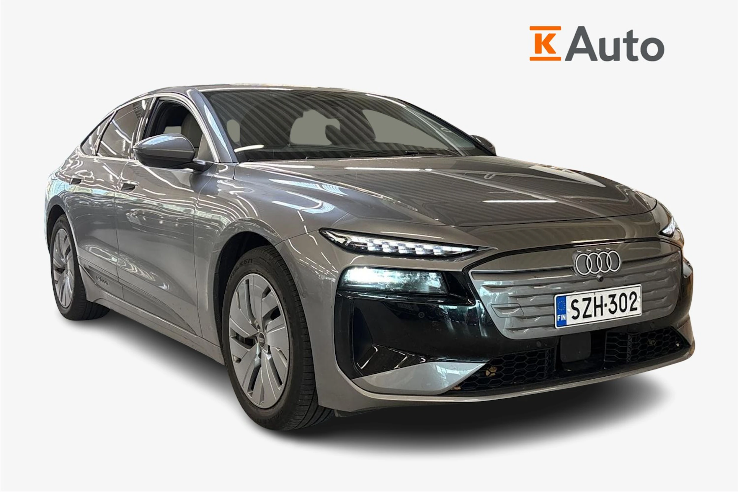 harmaa Audi A6 e-tron 2025 kuva 1.