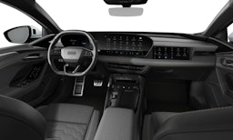 jäätikön valkoinen Audi A6 e-tron 2025 kuva 2.
