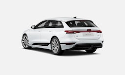 jäätikön valkoinen Audi A6 e-tron 2025 kuva 4.