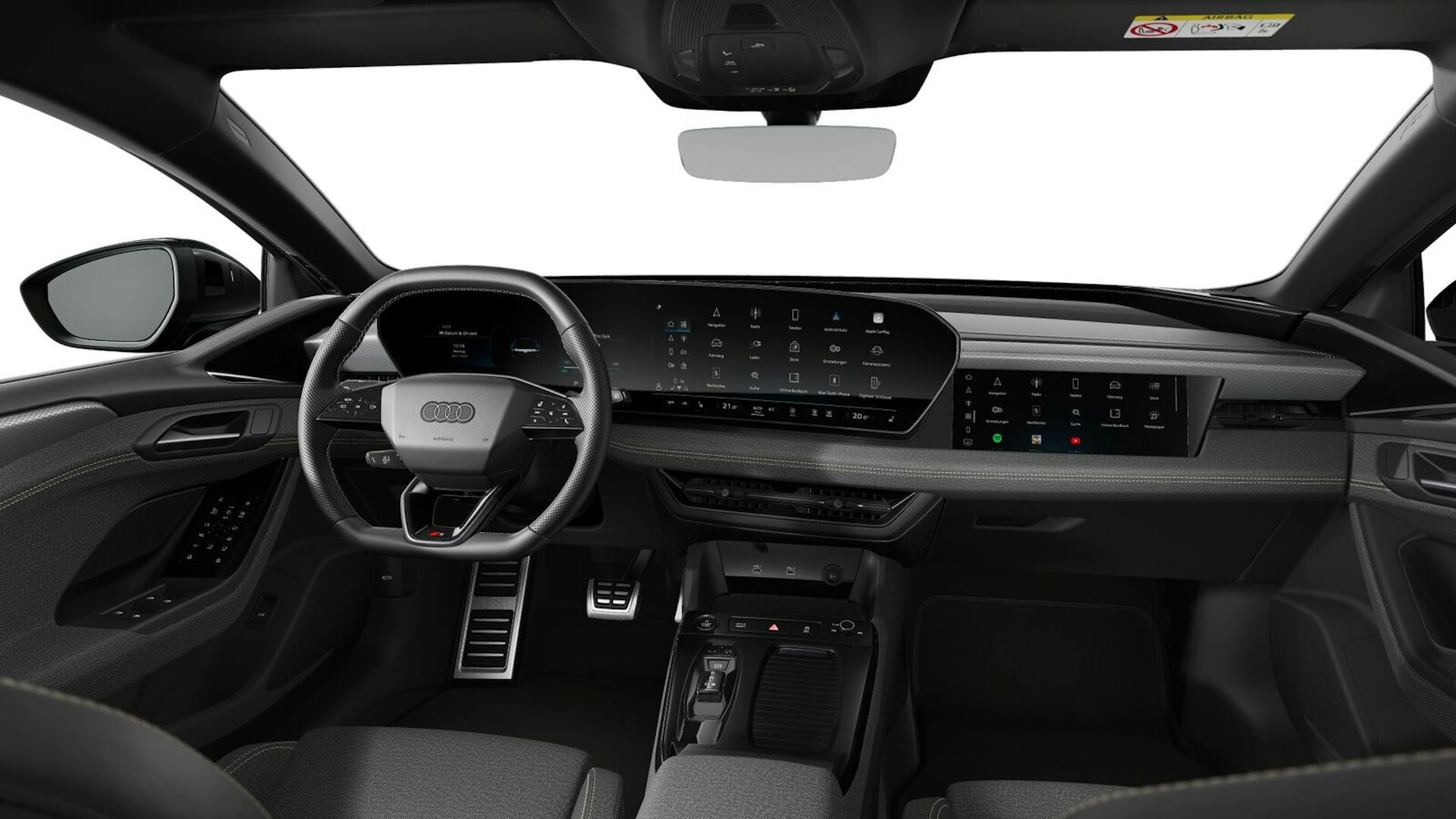 musta Audi A6 e-tron 2025 kuva 7.