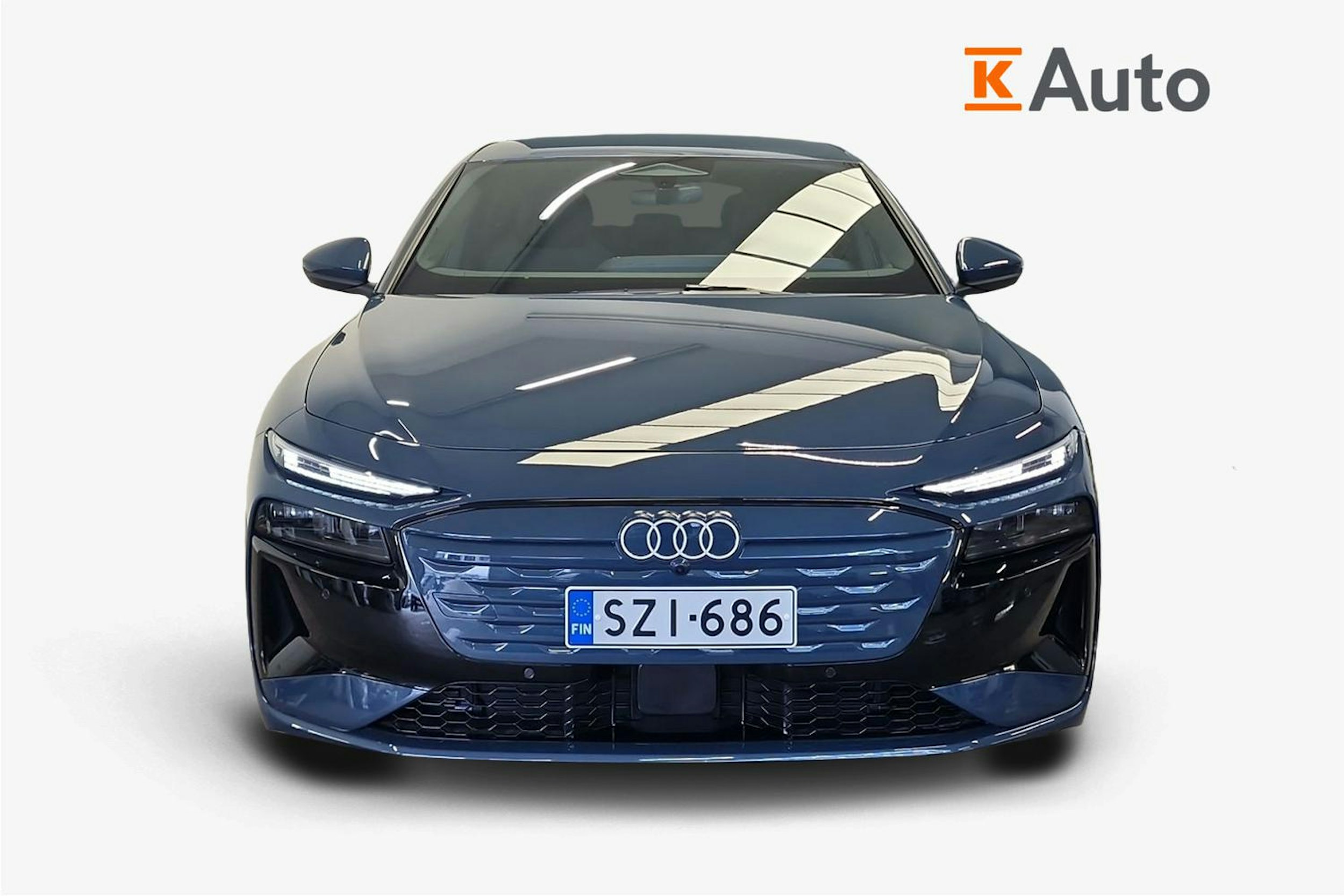 sininen Audi A6 e-tron 2025 kuva 13.