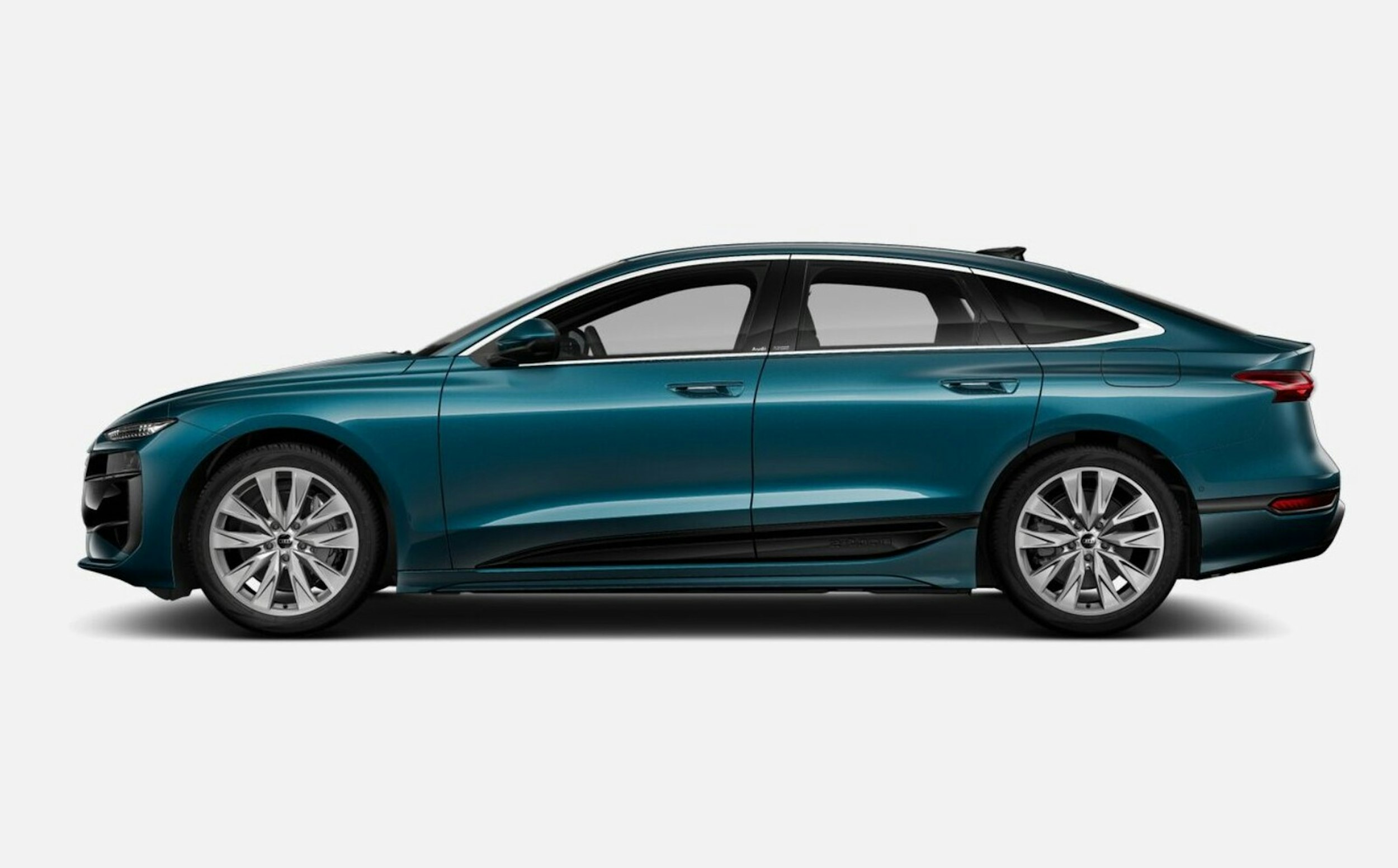 met. sininen Audi A6 e-tron 2025 kuva 2.
