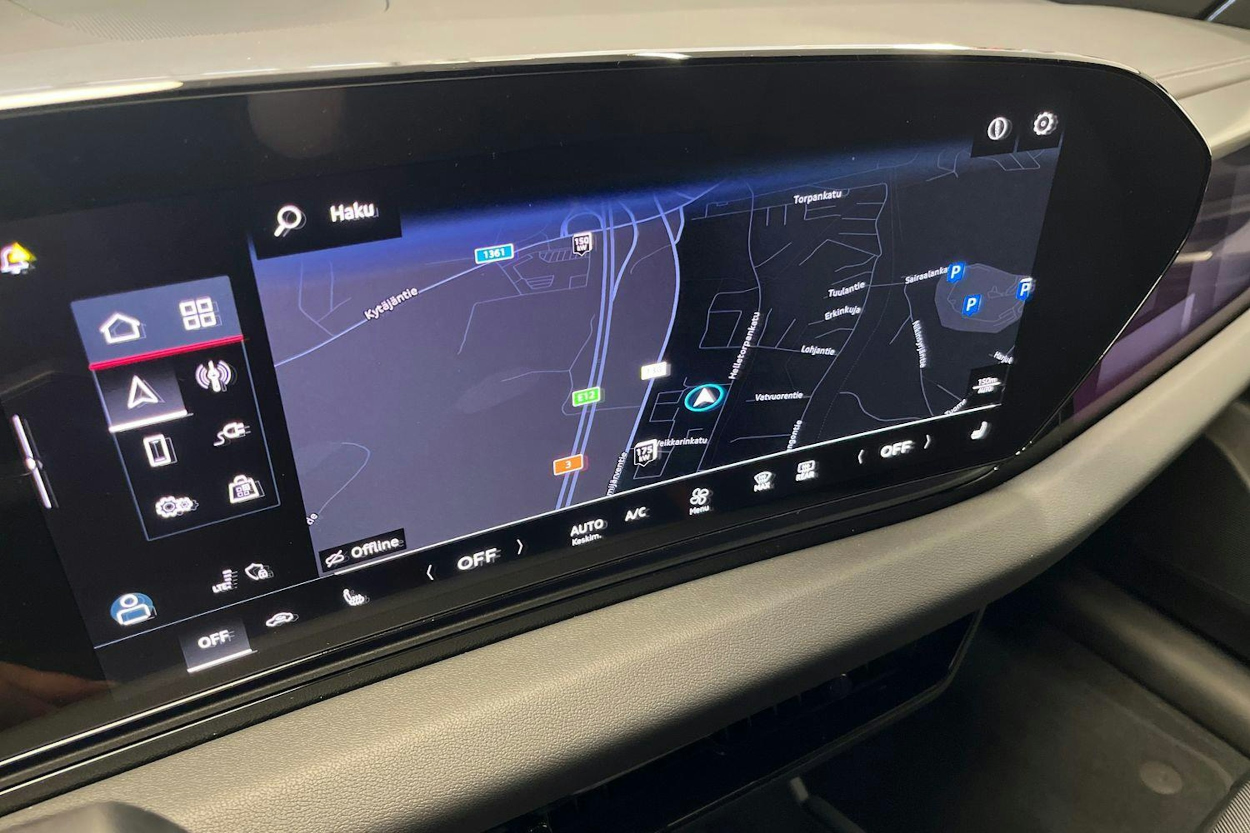 mythos musta Audi A6 e-tron 2025 kuva 9.