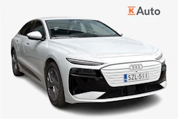 valkoinen Audi A6 e-tron 2025 kuva 1.