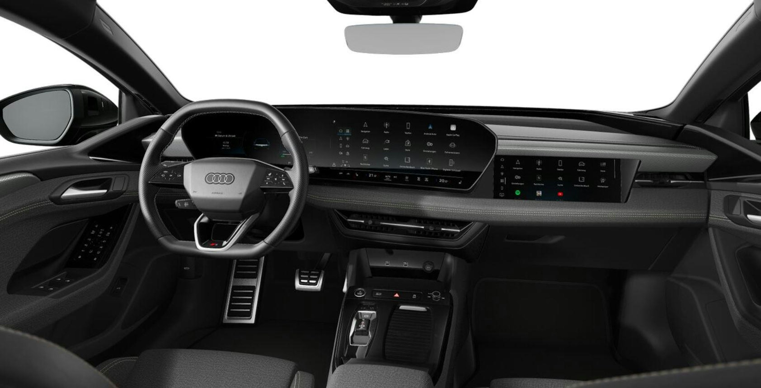 musta Audi A6 e-tron 2025 kuva 4.