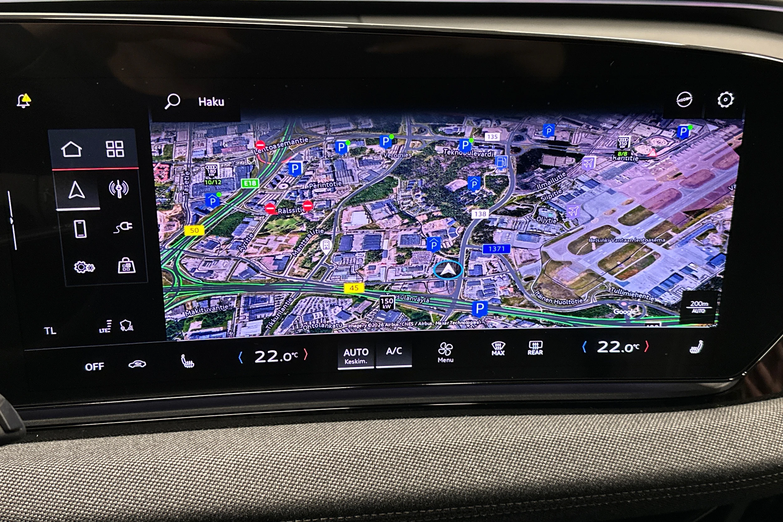 musta Audi A6 e-tron 2025 kuva 18.