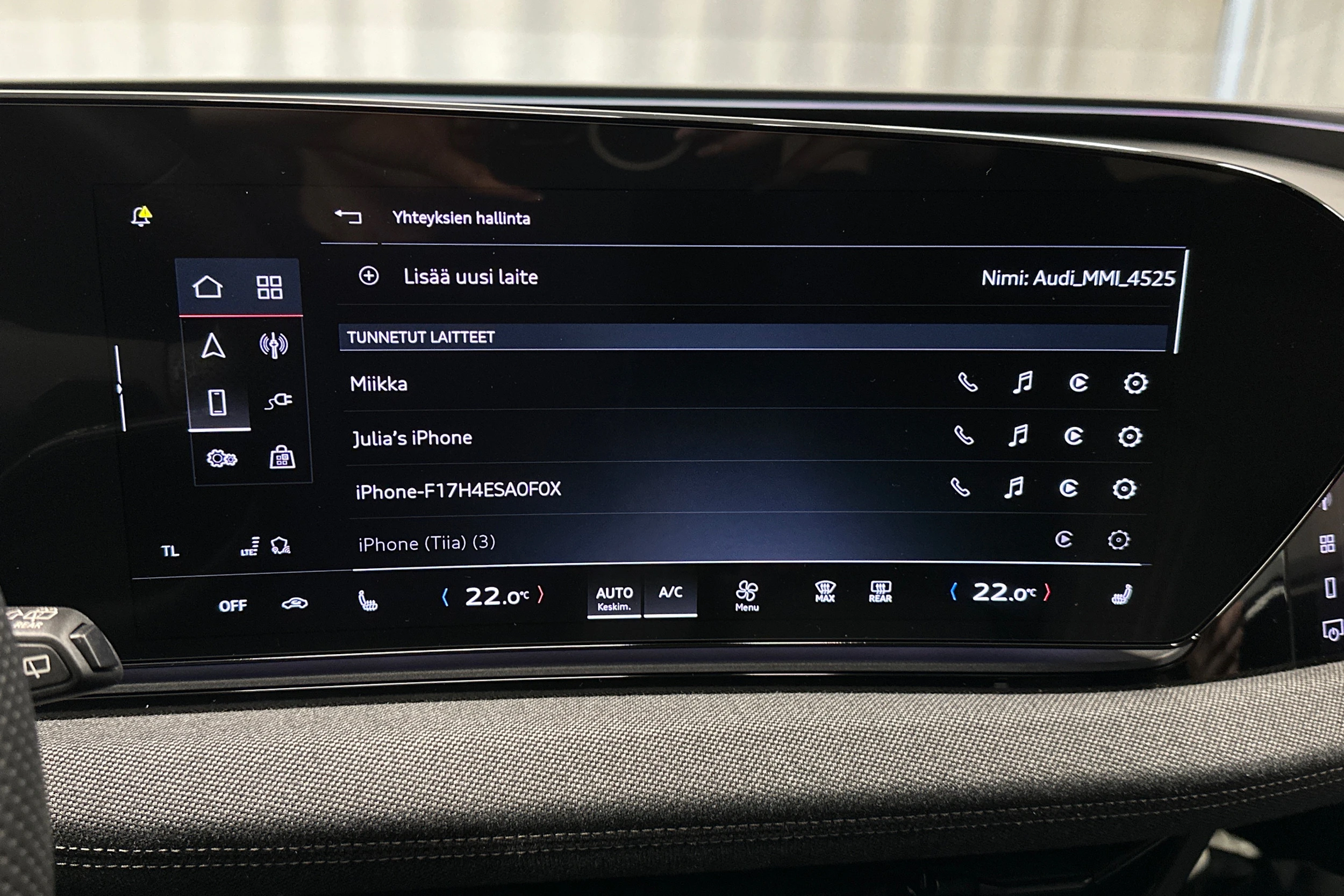 musta Audi A6 e-tron 2025 kuva 21.