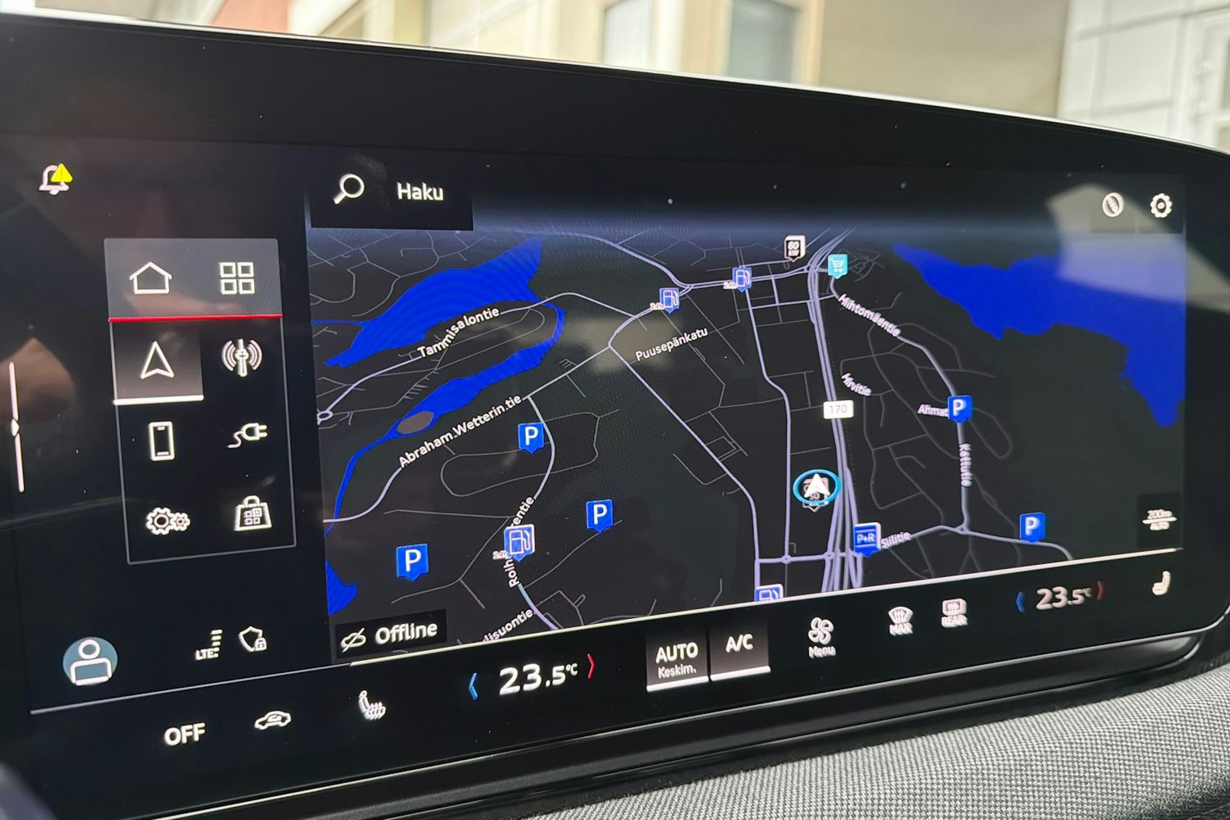 met. sininen Audi A6 e-tron 2025 kuva 18.