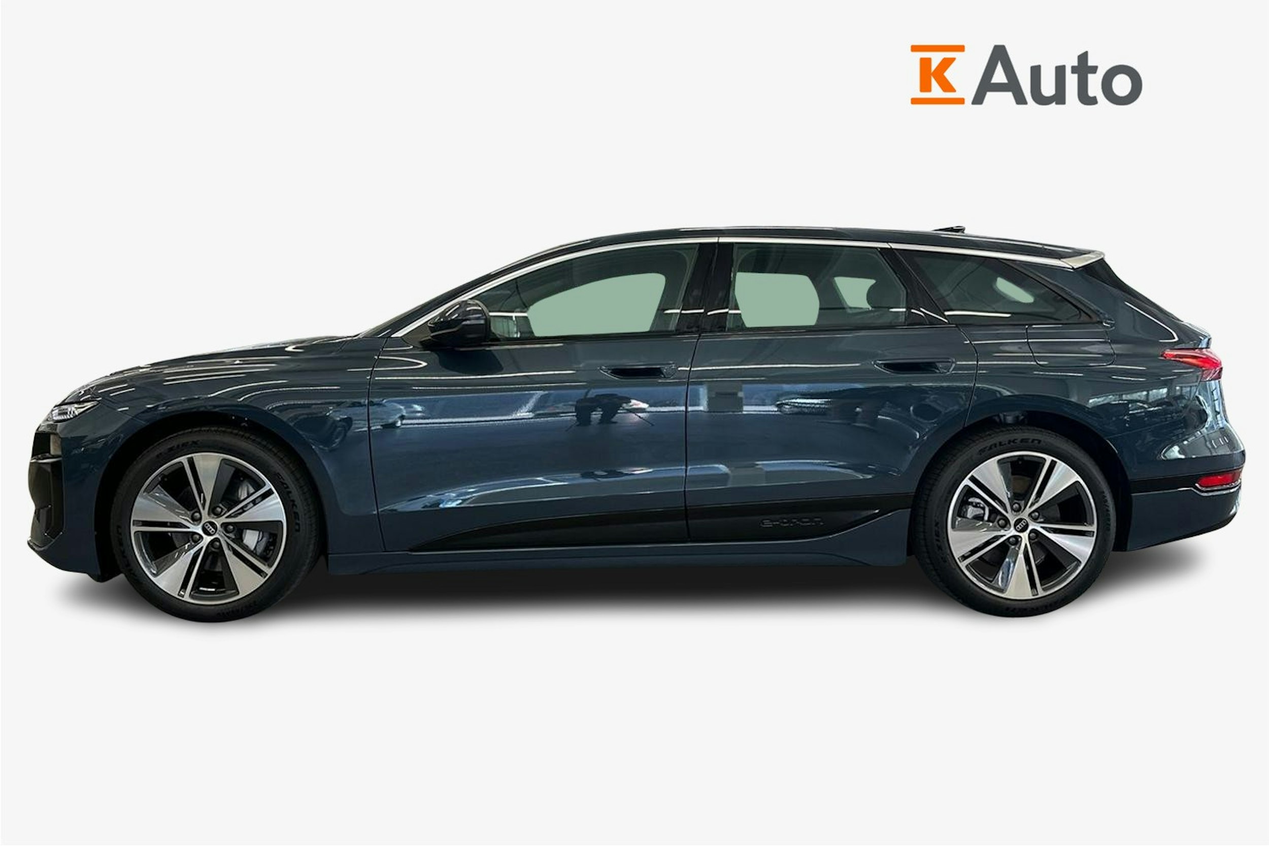 sininen Audi A6 e-tron 2025 kuva 5.