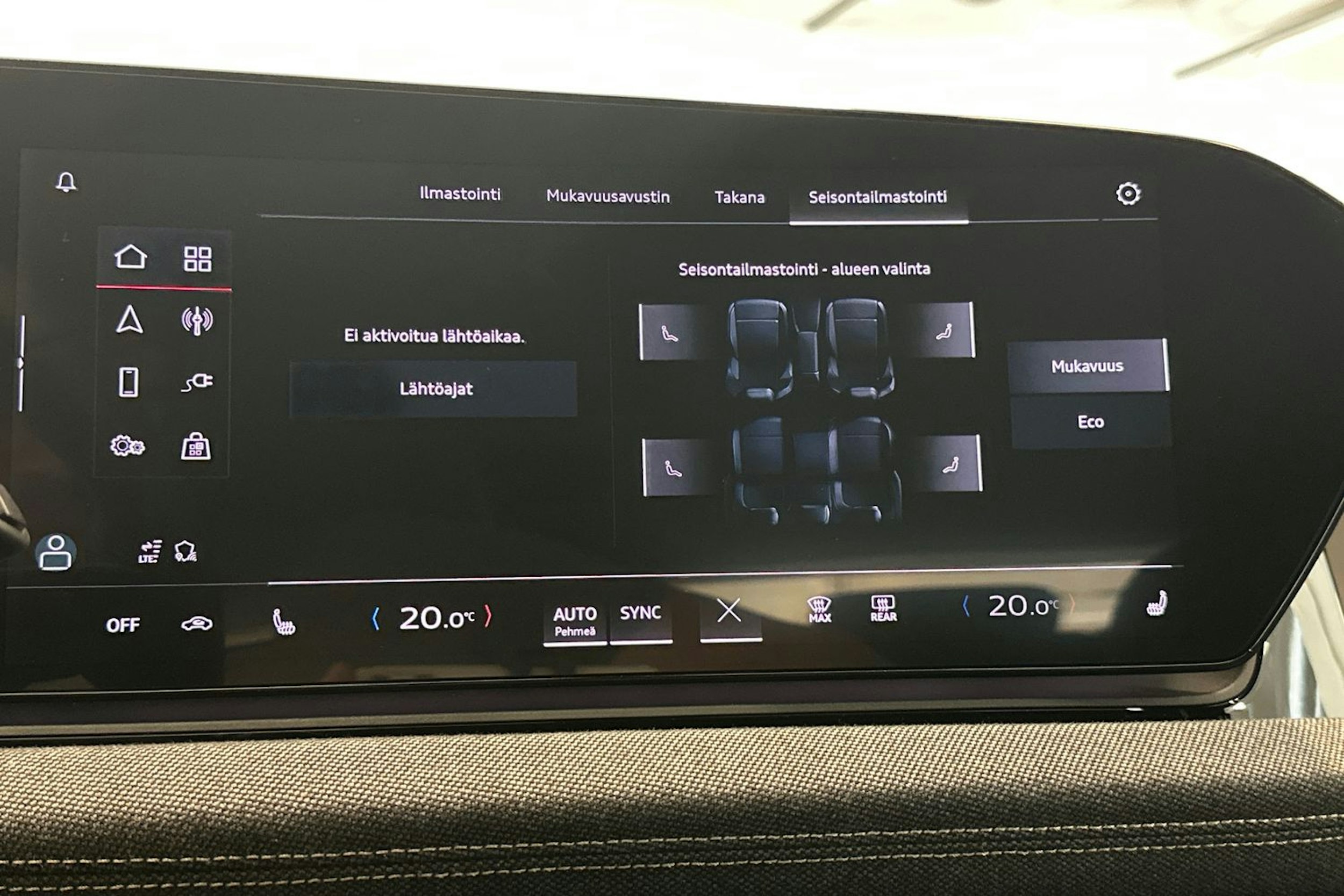 sininen Audi A6 e-tron 2025 kuva 18.