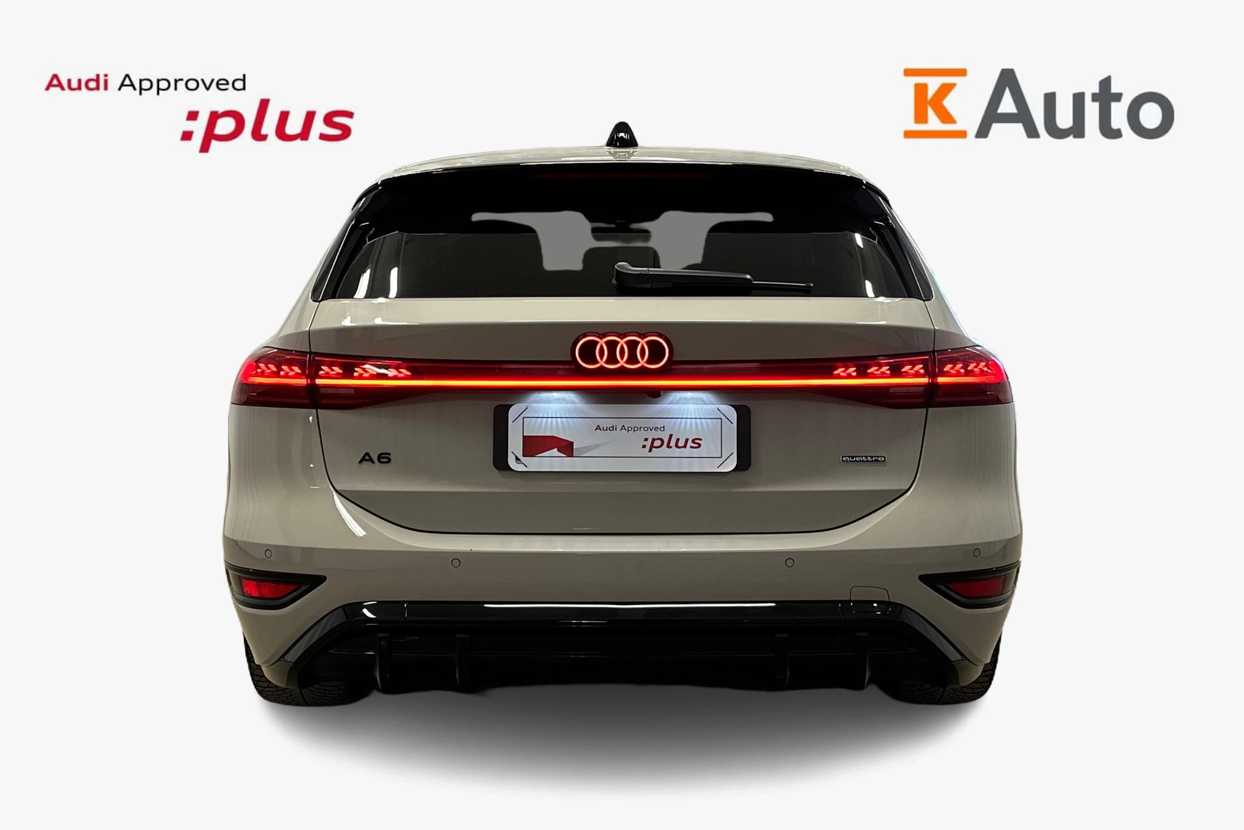 beige Audi A6 e-tron 2025 kuva 3.