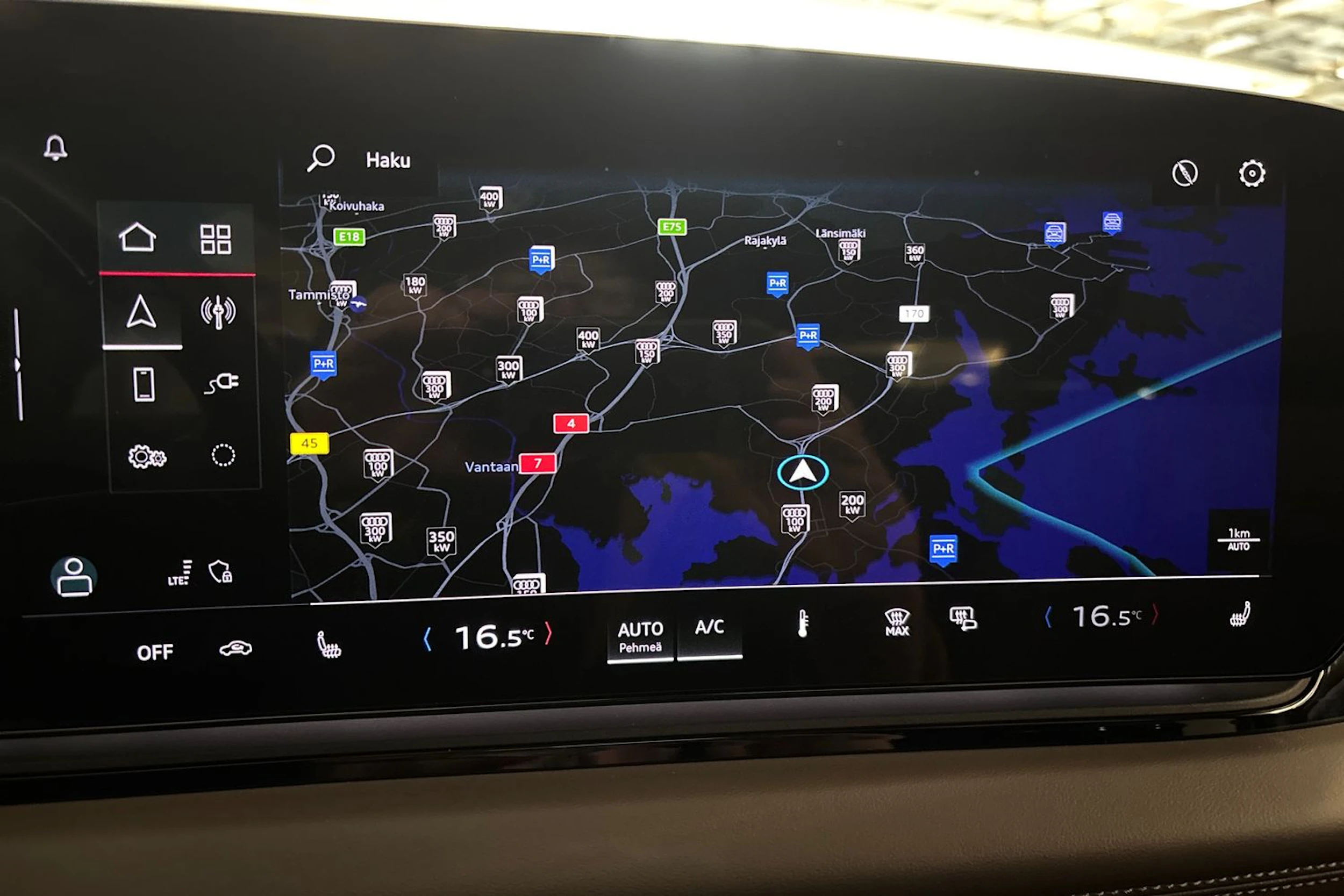 musta Audi A6 e-tron 2025 kuva 21.