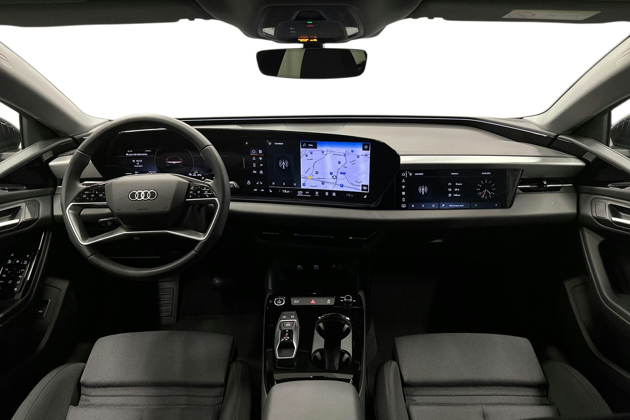 musta Audi A6 e-tron 2025 kuva 9.