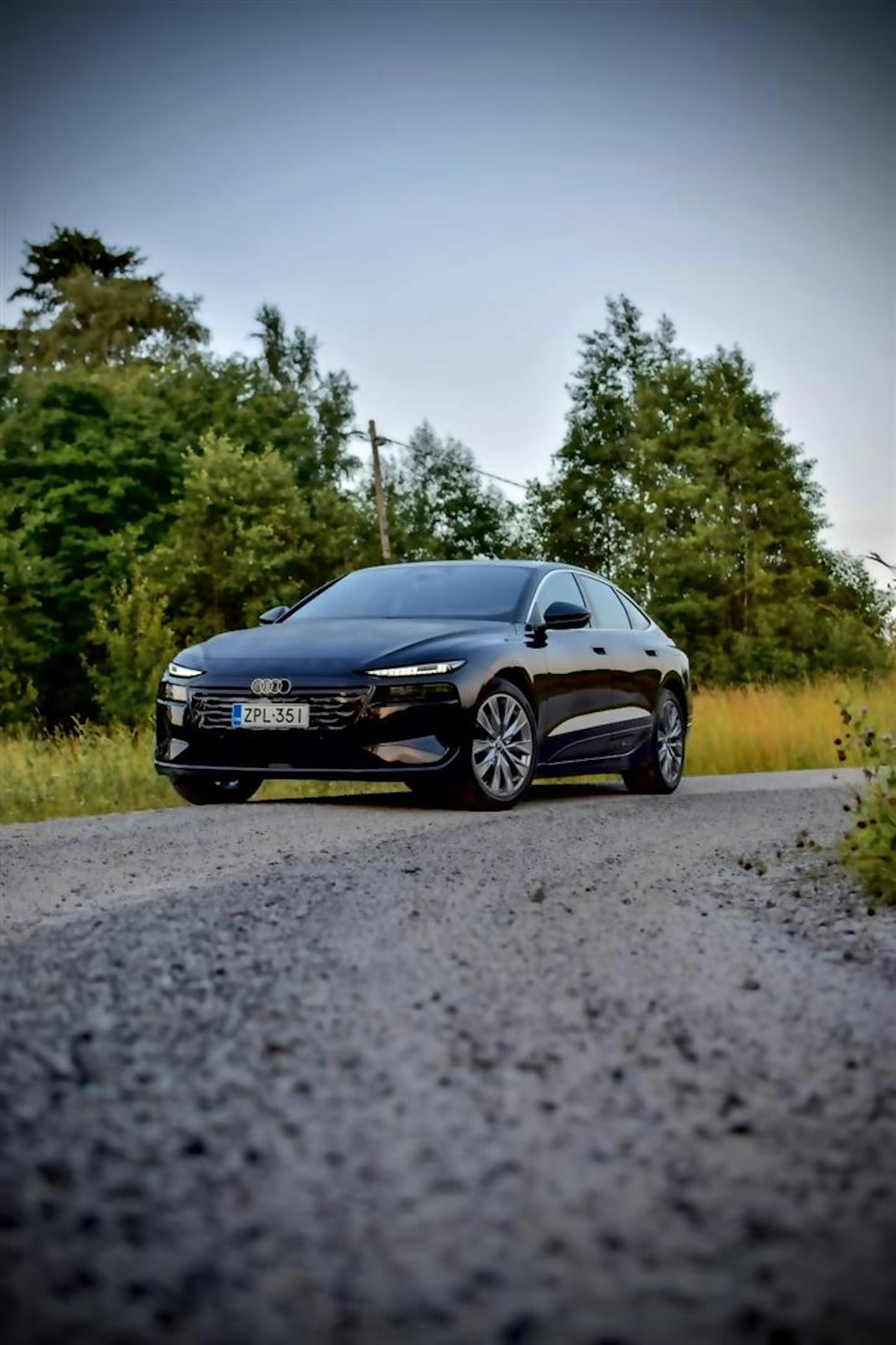 musta Audi A6 e-tron 2025 kuva 16.